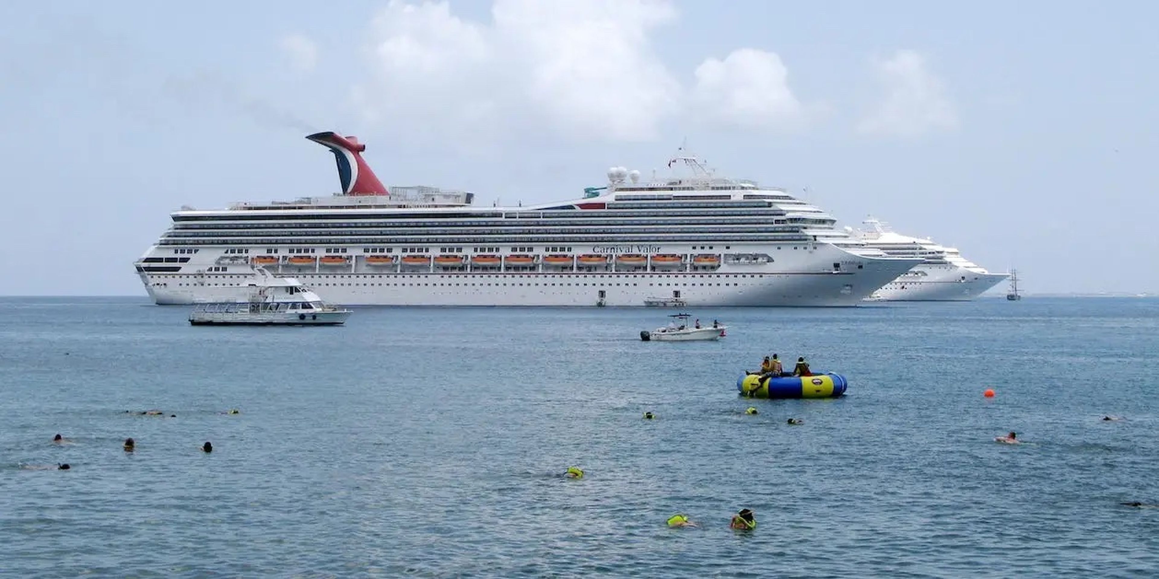 Crucero Carnival Valor en 2010.