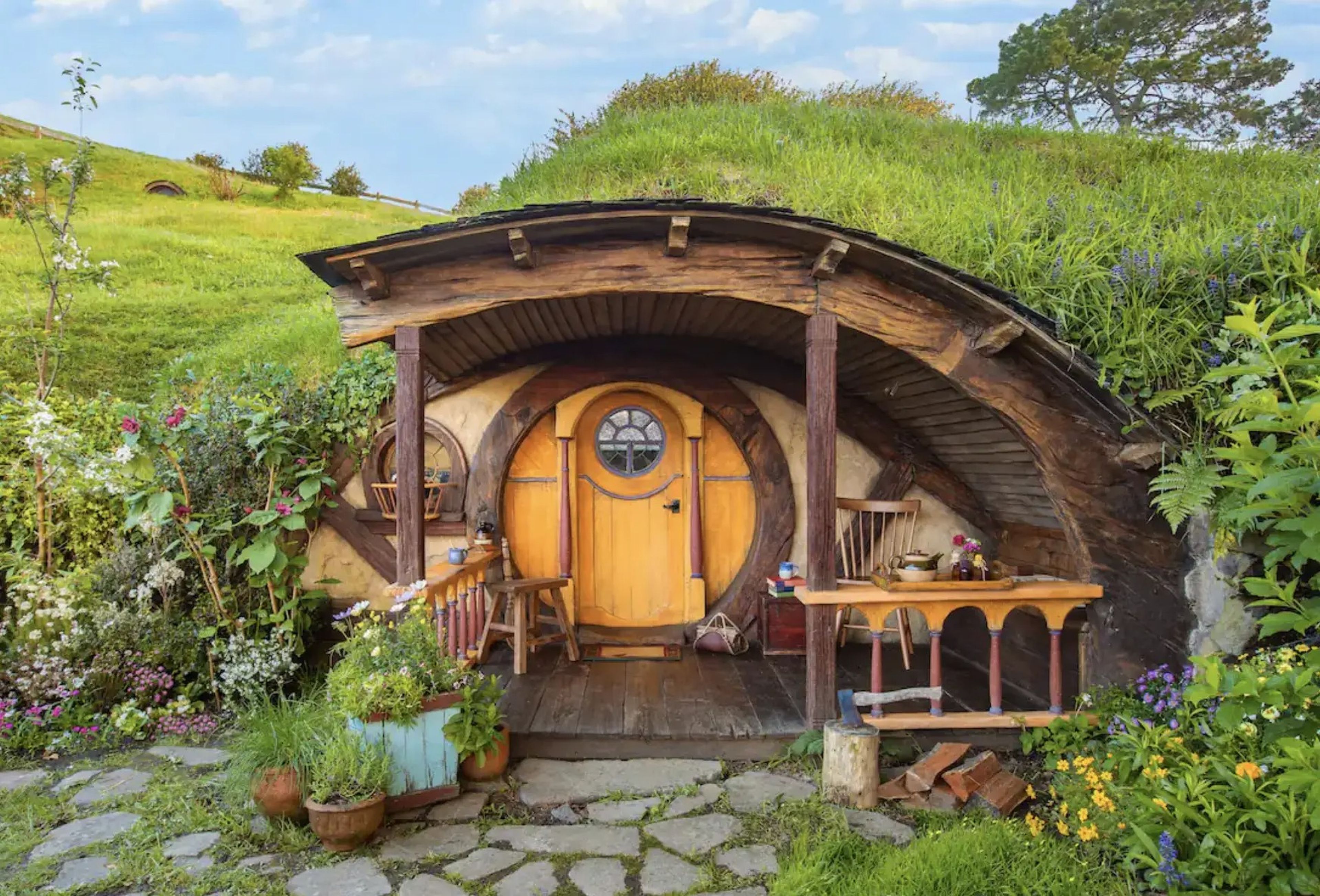 Los huéspedes tendrán acceso privado a 'Agujeros Hobbit'.