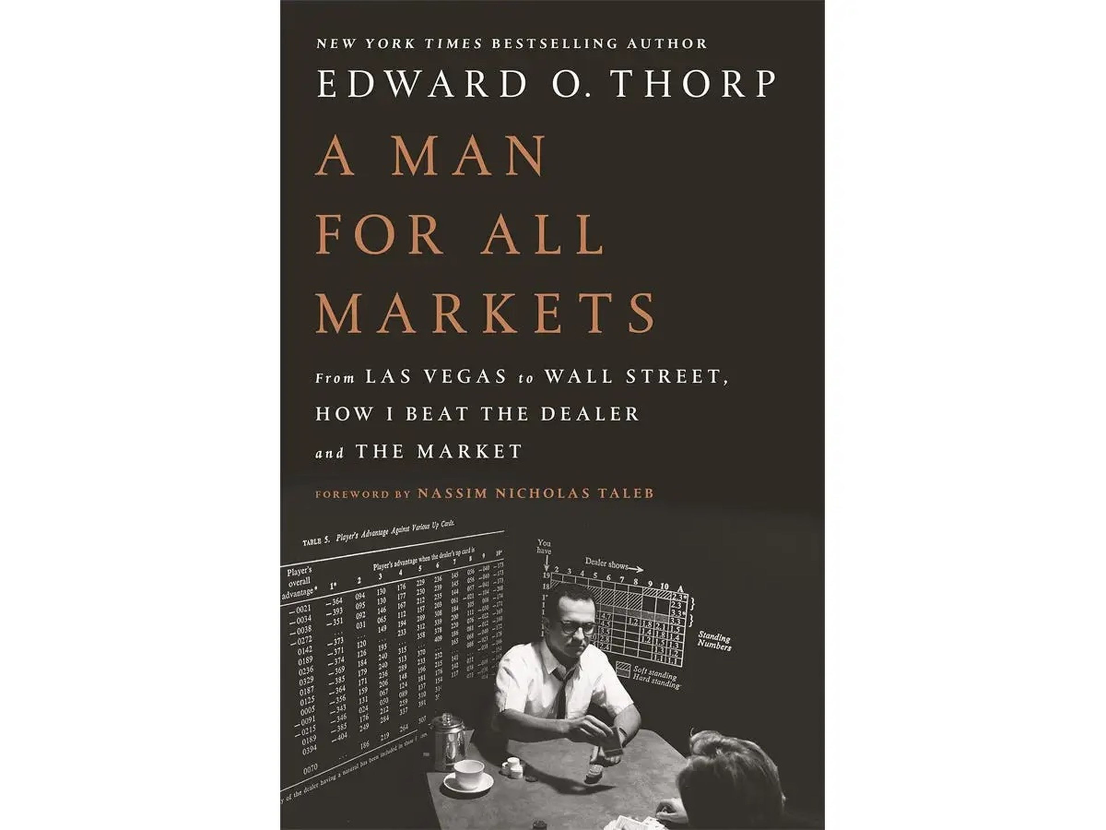 'Un hombre para todos los mercados: De Las Vegas a Wall Street, cómo vencí al crupier y al mercado' de Ed Thorp.