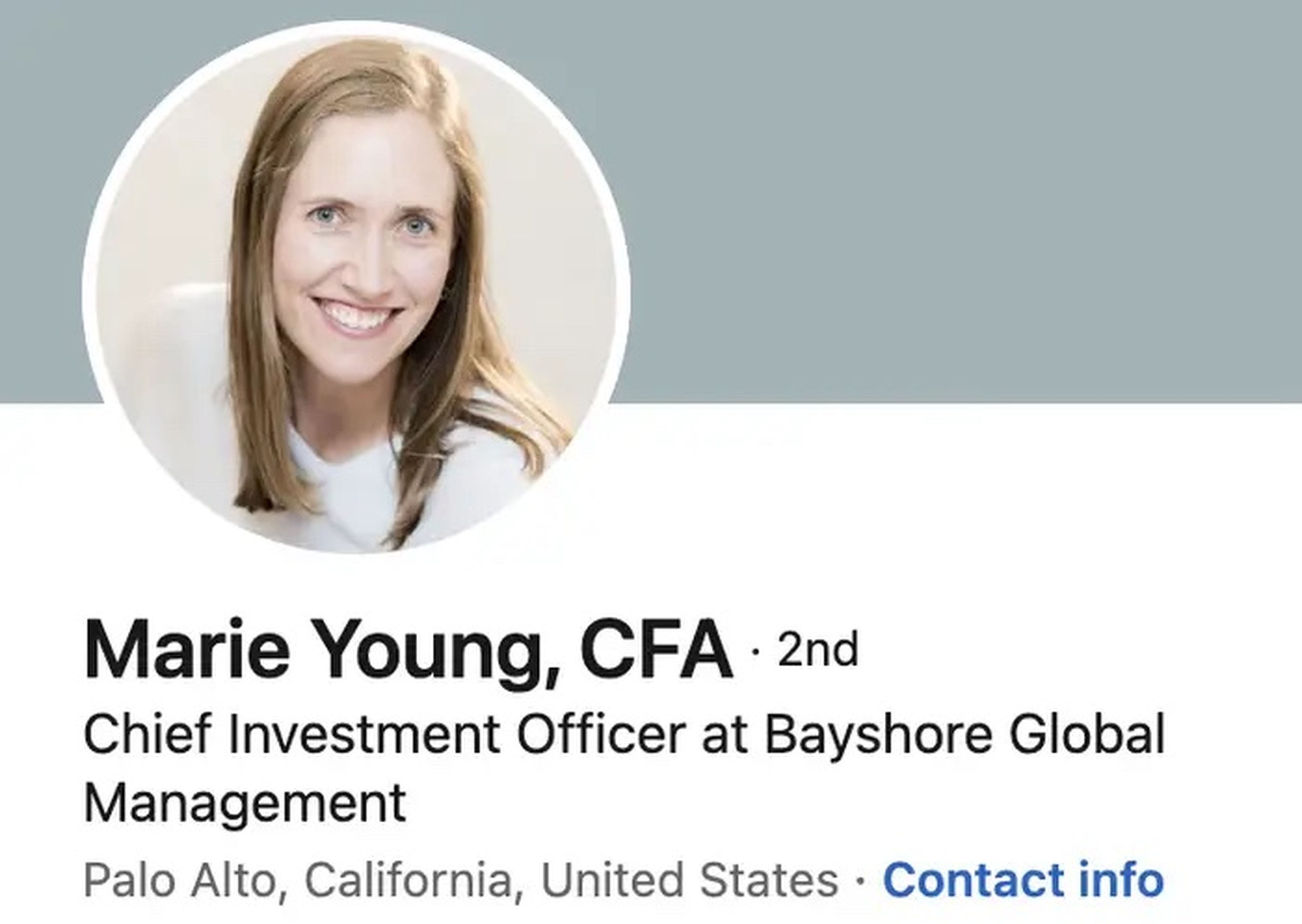 Marie Young, Bayshore Global Management