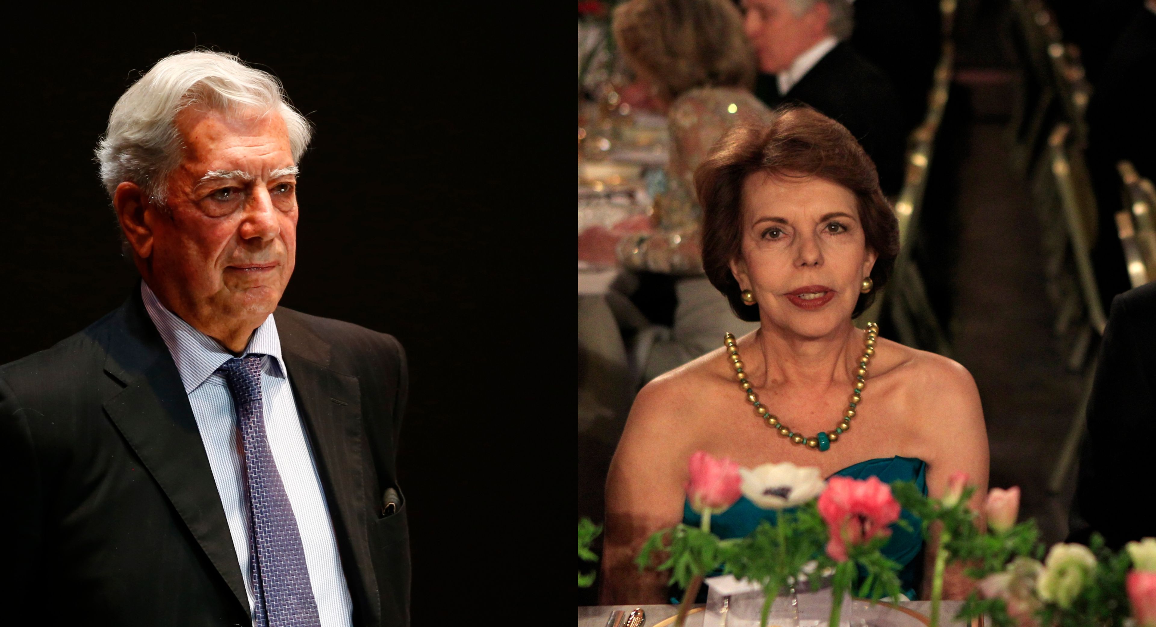 Mario Vargas Llosa y Patricia Urquidi
