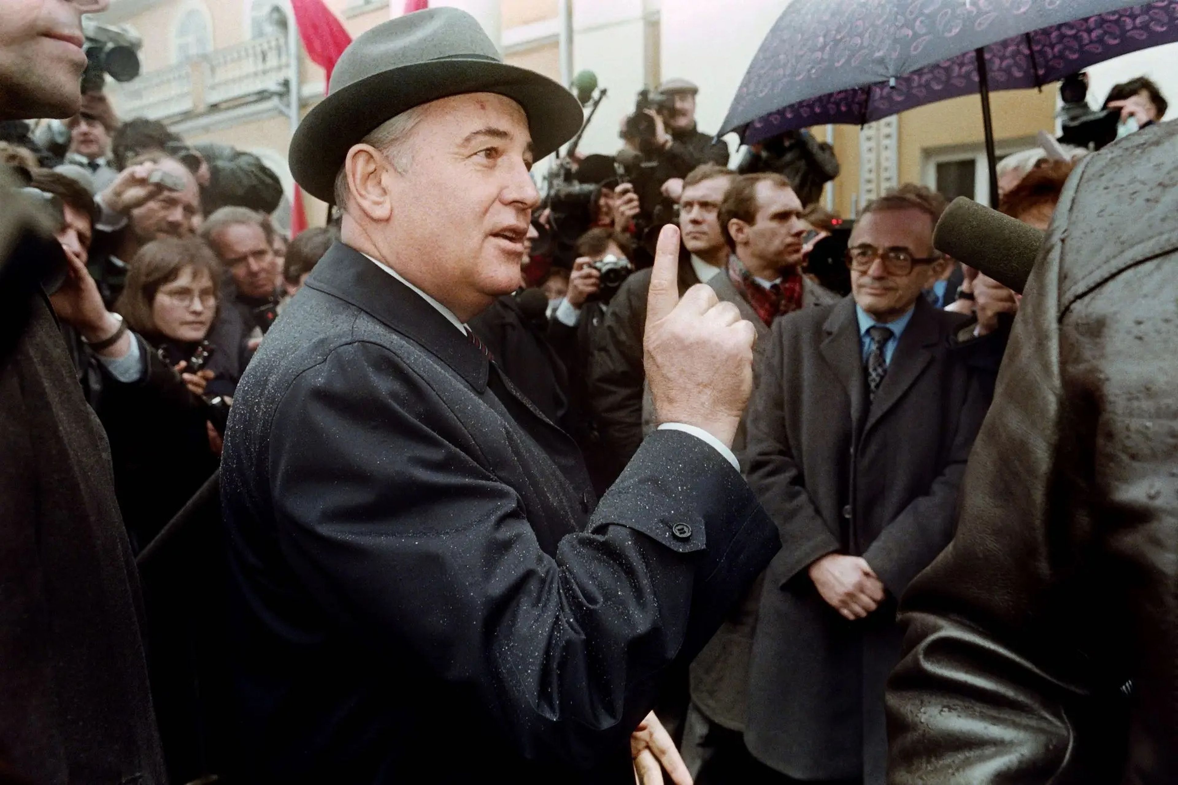 Mijaíl Gorbachov en Moscú (Rusia), en marzo de 1989.