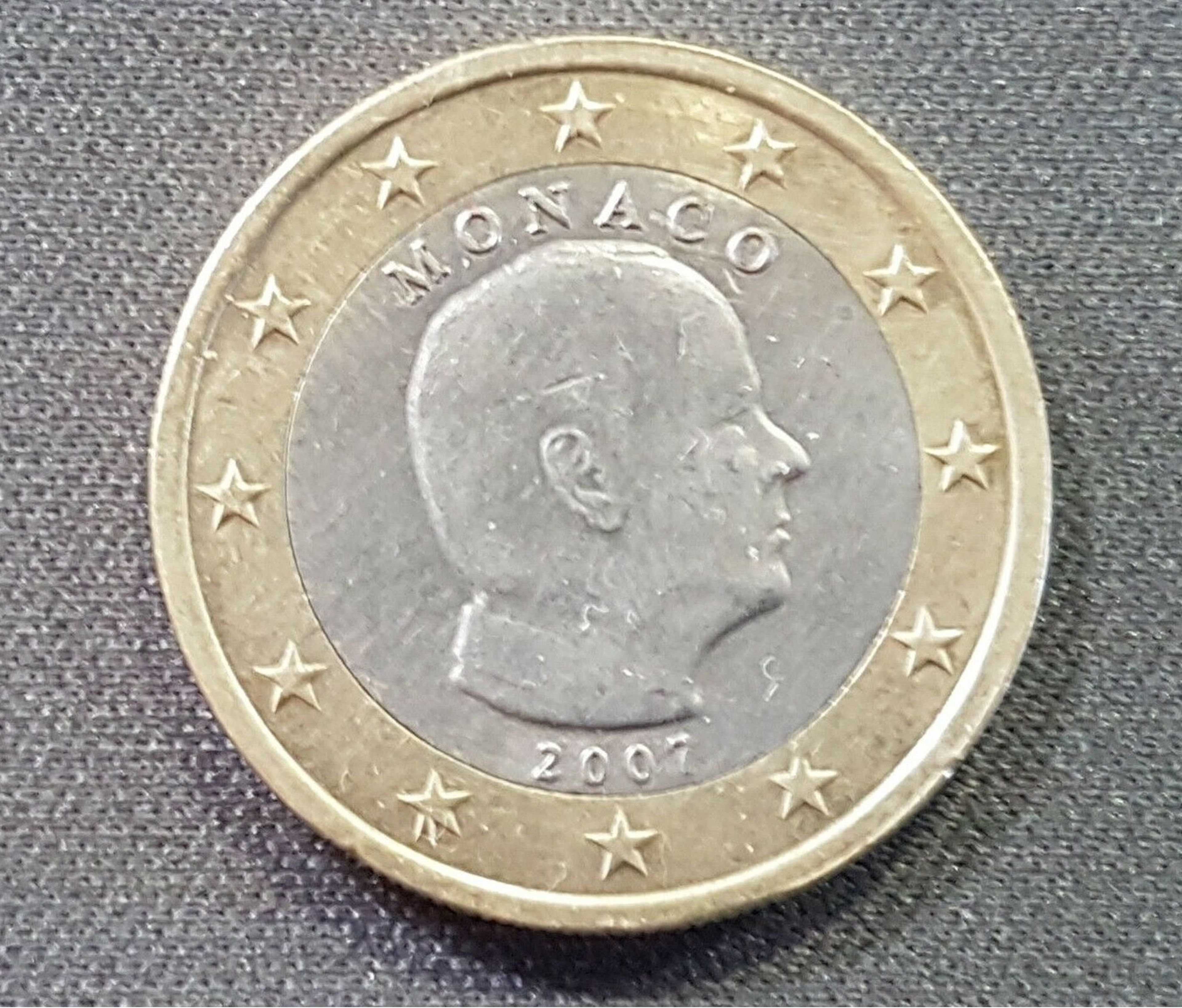 Moneda de 1 euro de Mónaco