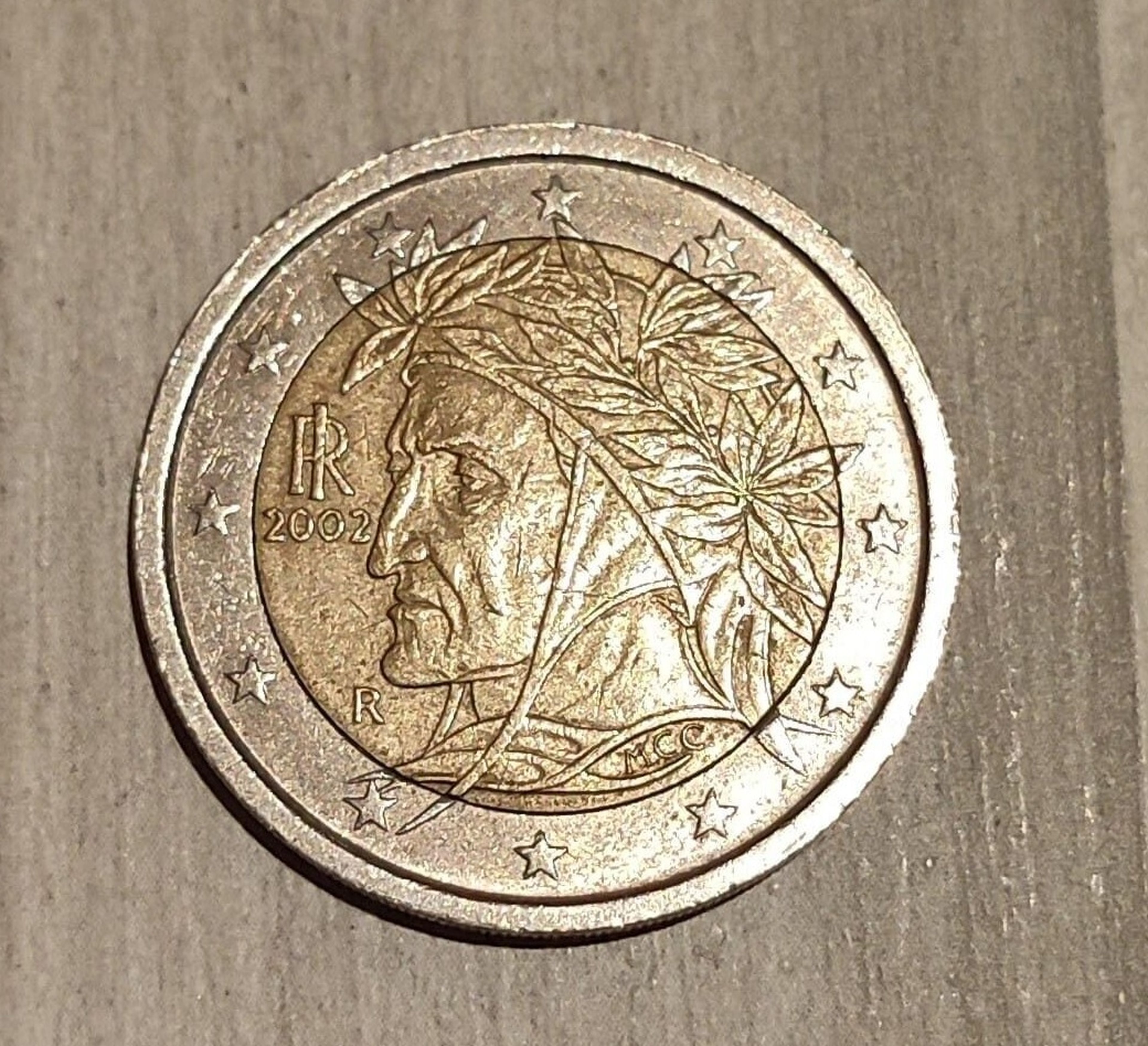 Moneda de 2 euros de Italia