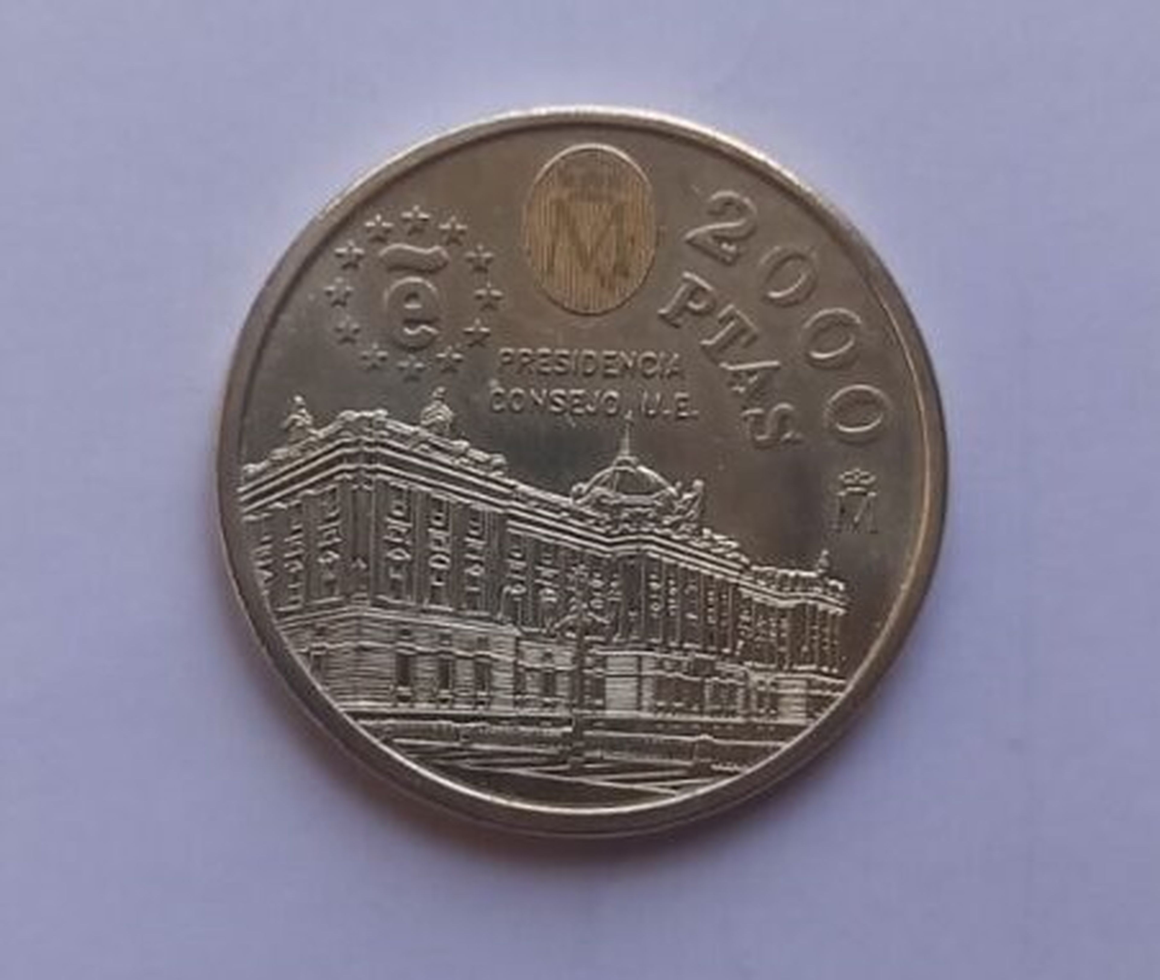 2000 Pesetas Coin