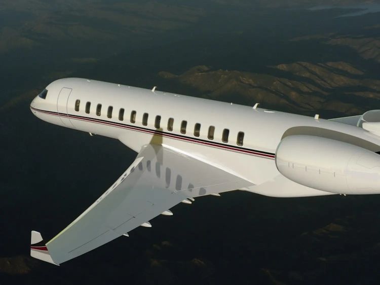 Así es el avión de pasajeros más rápido del mundo Bombardier Global 8000