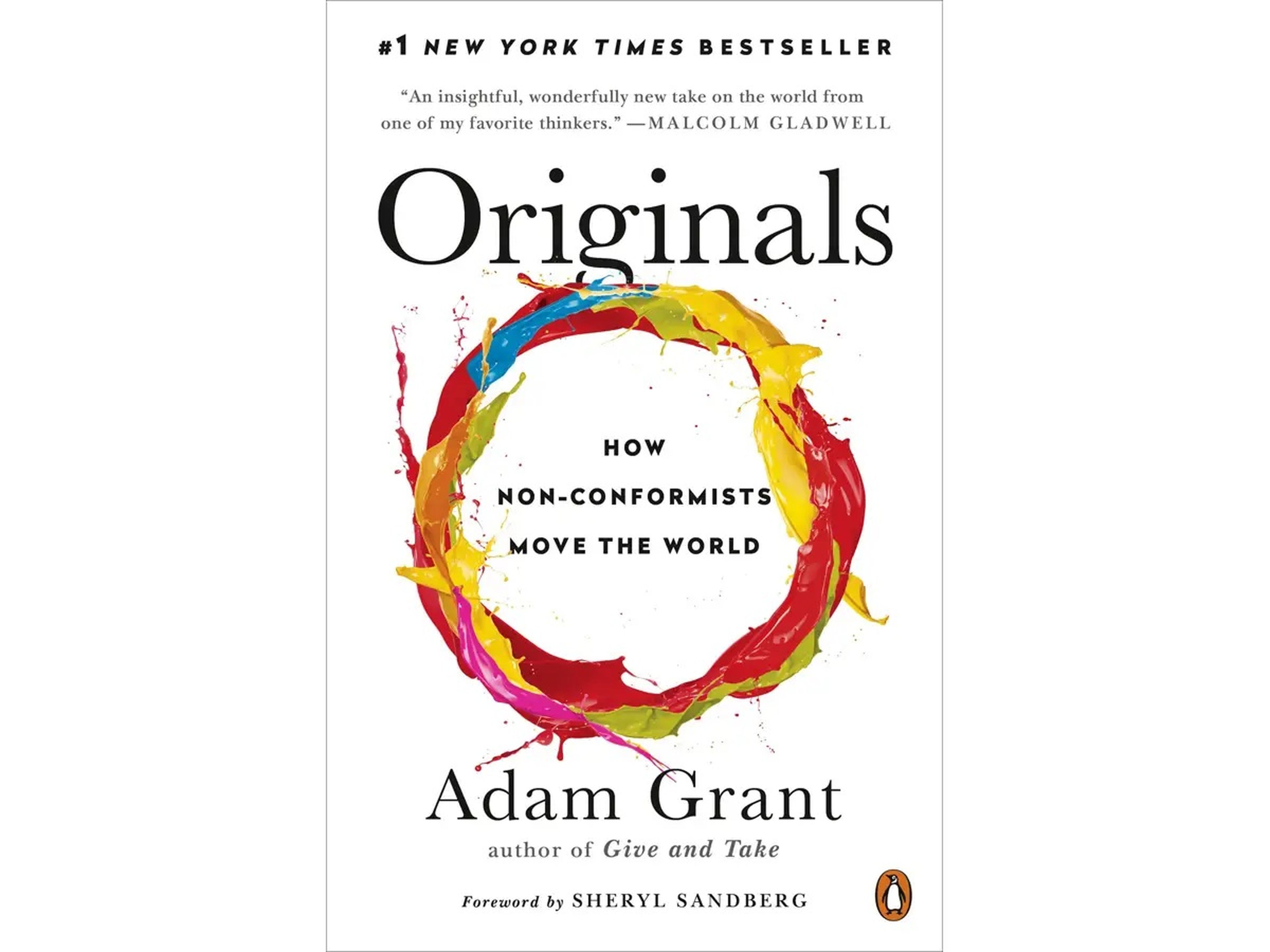 'Originales: cómo los innovadores e inconformes mueven en el mundo' de Adam Grant