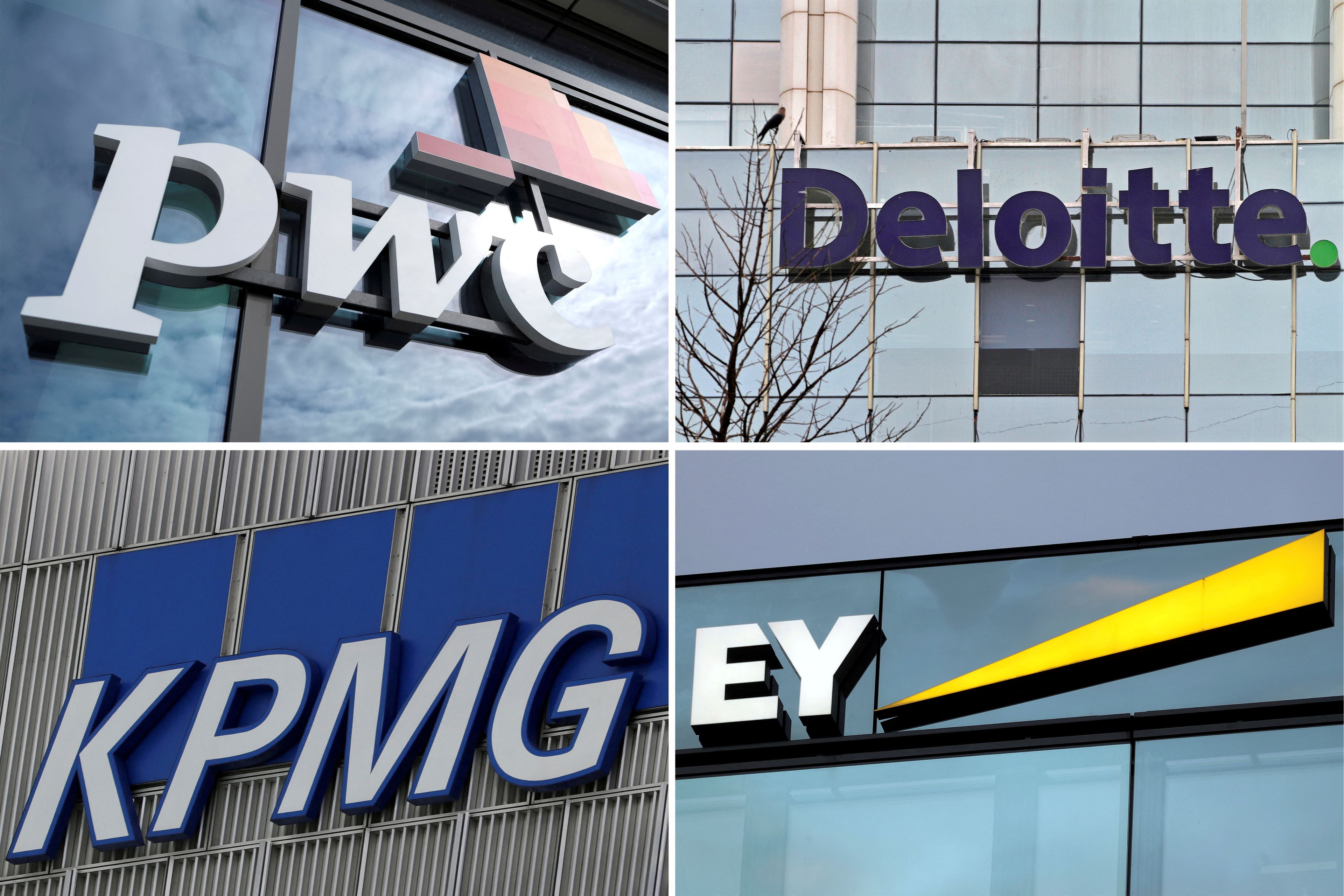 Price Waterhouse Coopers, Deloitte, KPMG y Ernst & Young