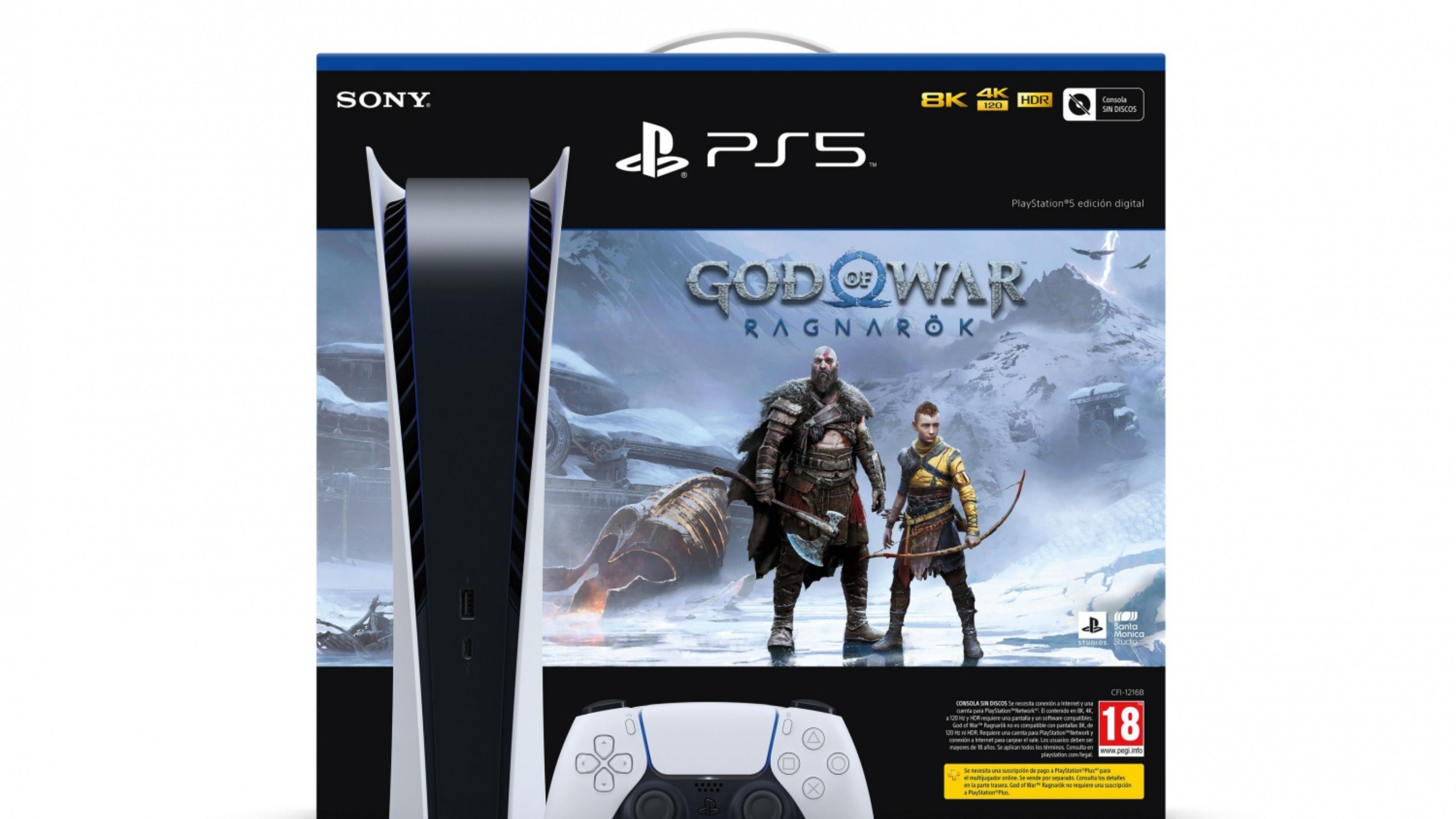Pack PS5 Digital Enero 2023. Playstation 5