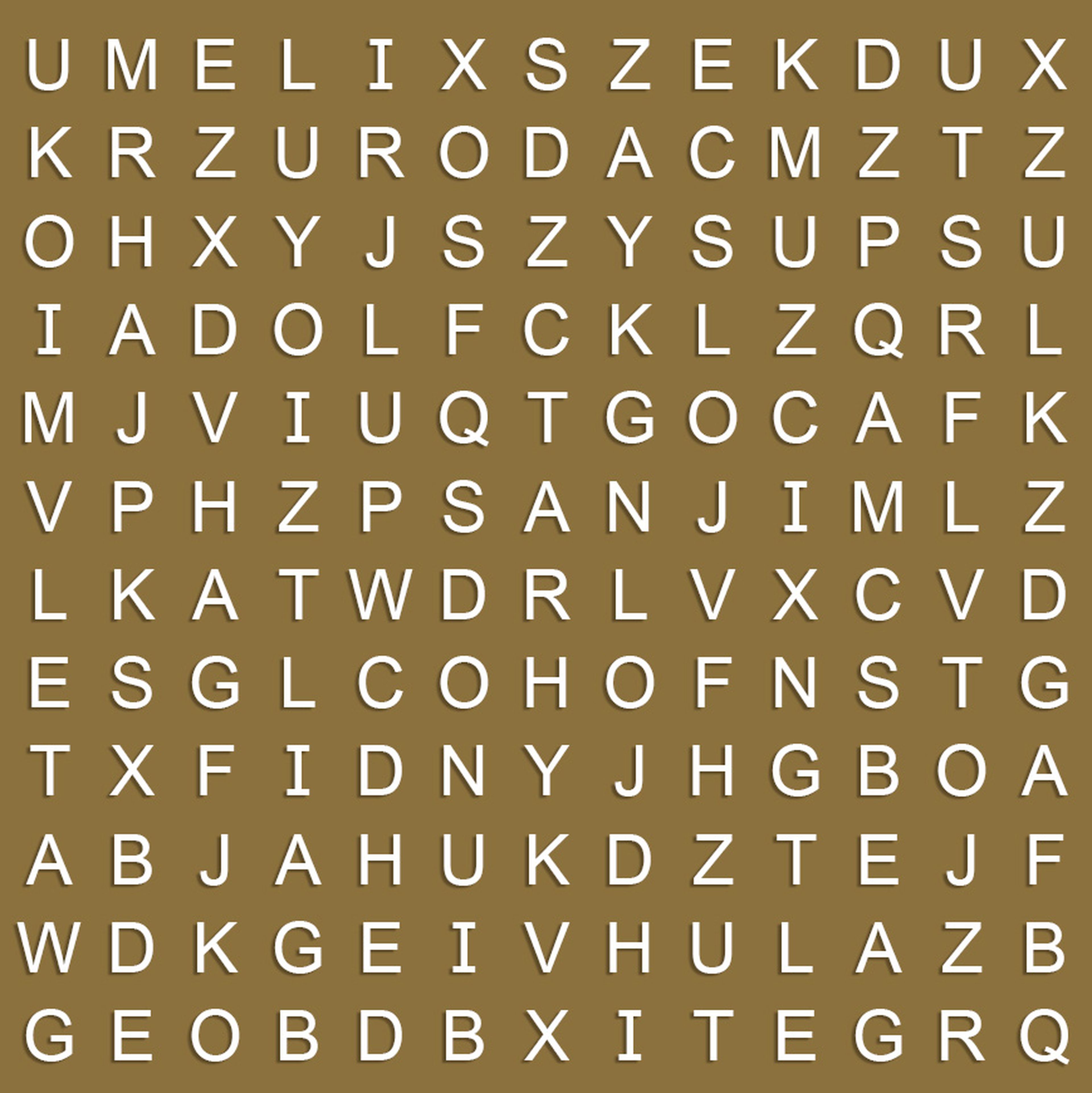 Visual Challenge Word Search Ornament