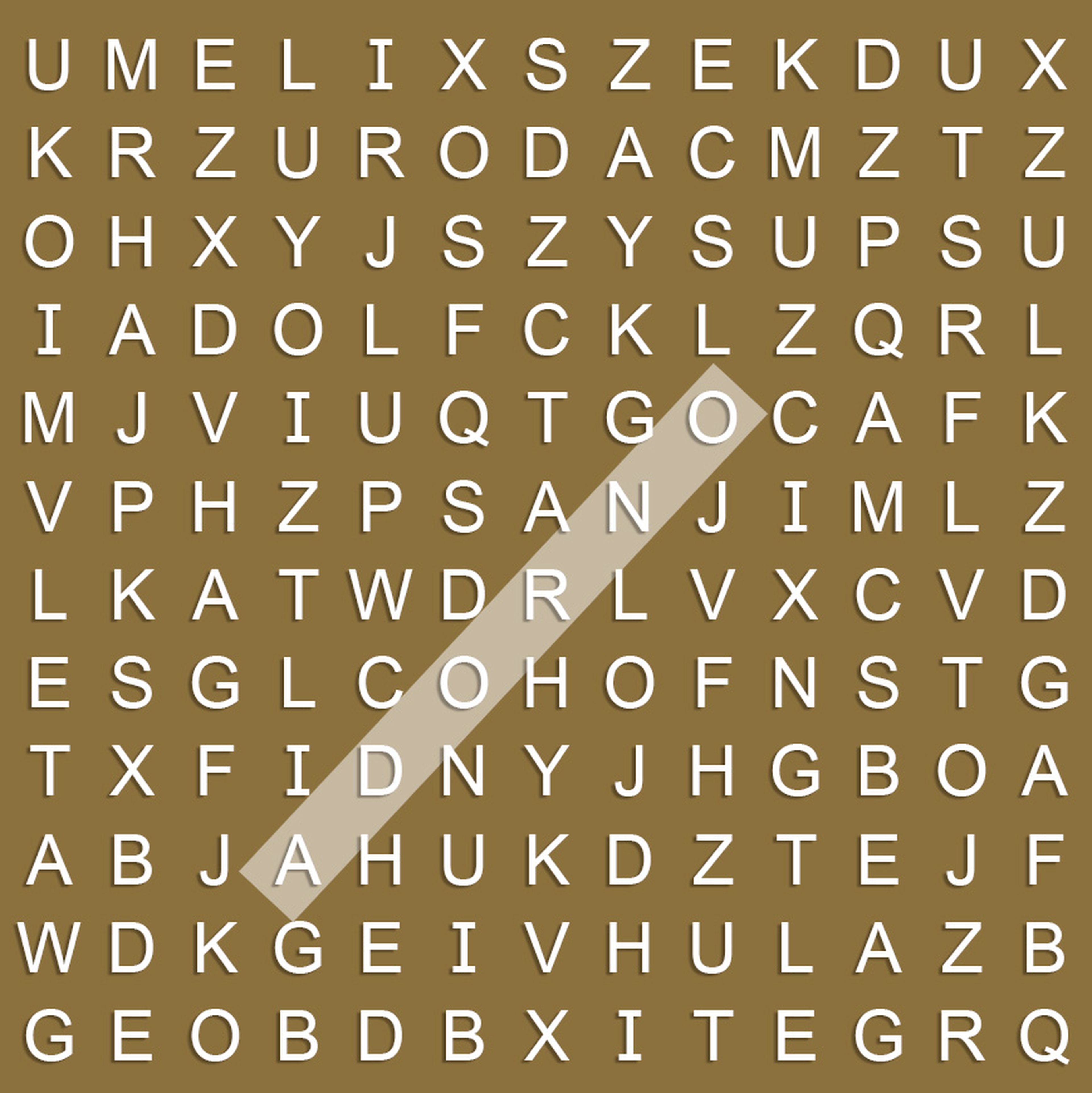 Visual Challenge Word Search Ornament
