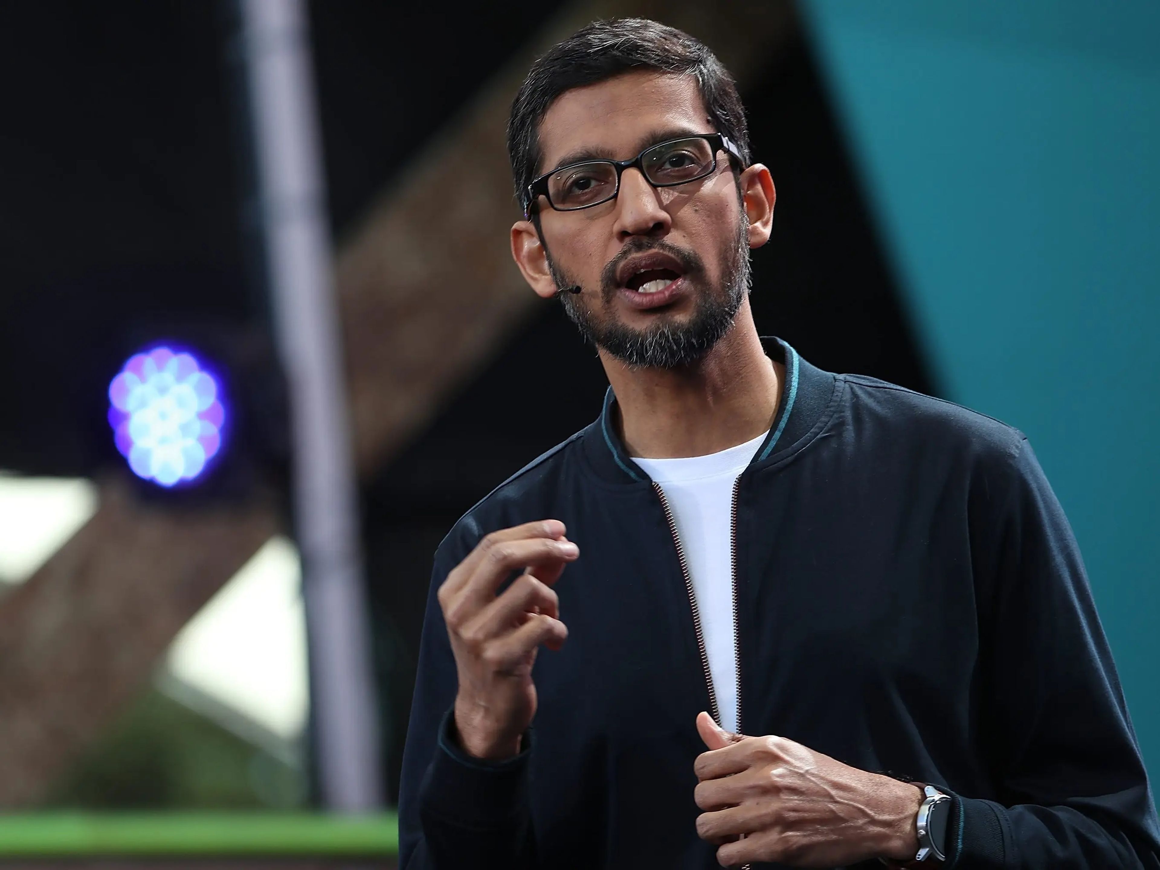 Sundar Pichai, CEO de Google. 