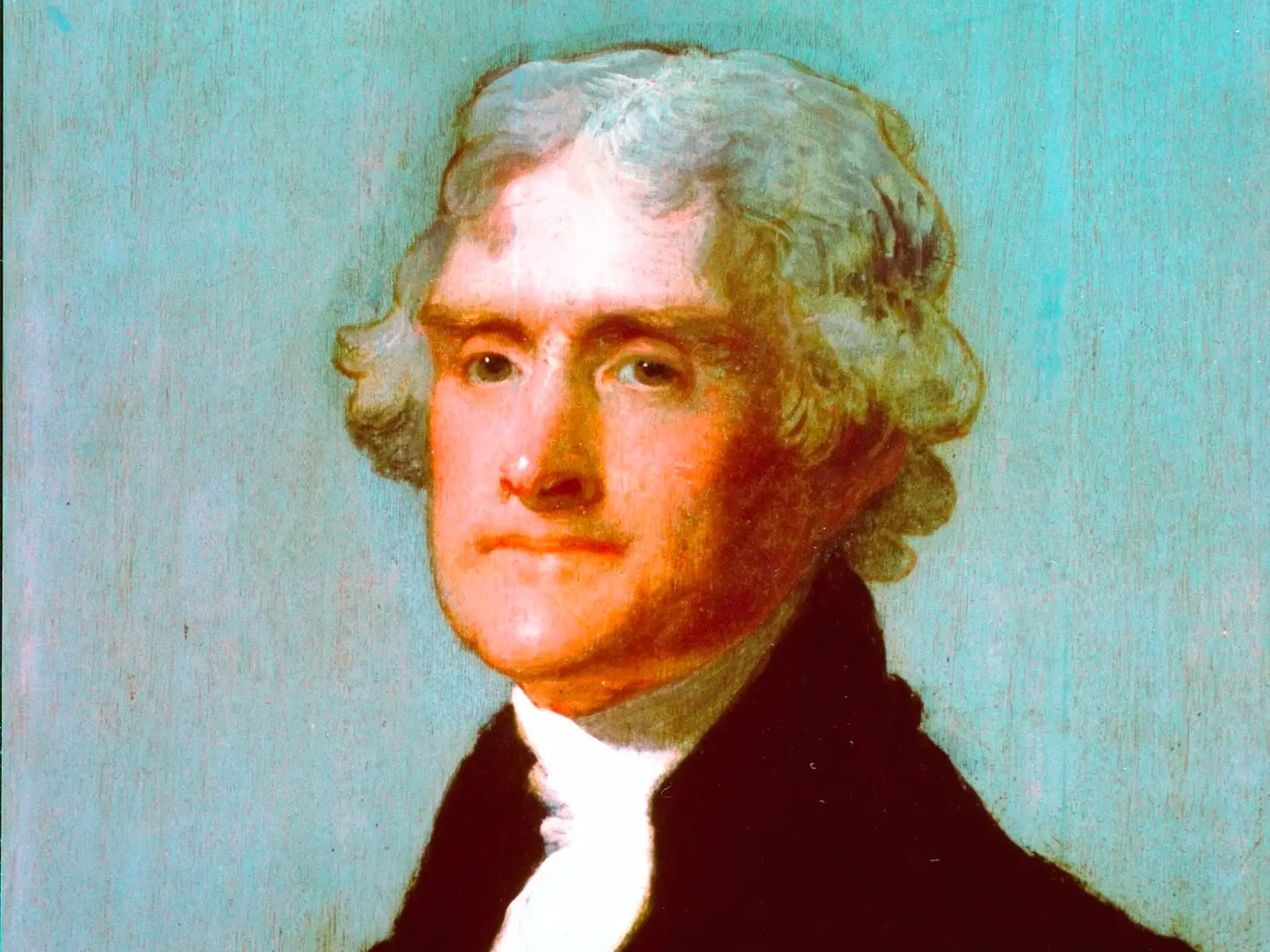 El Presidente Thomas Jefferson.