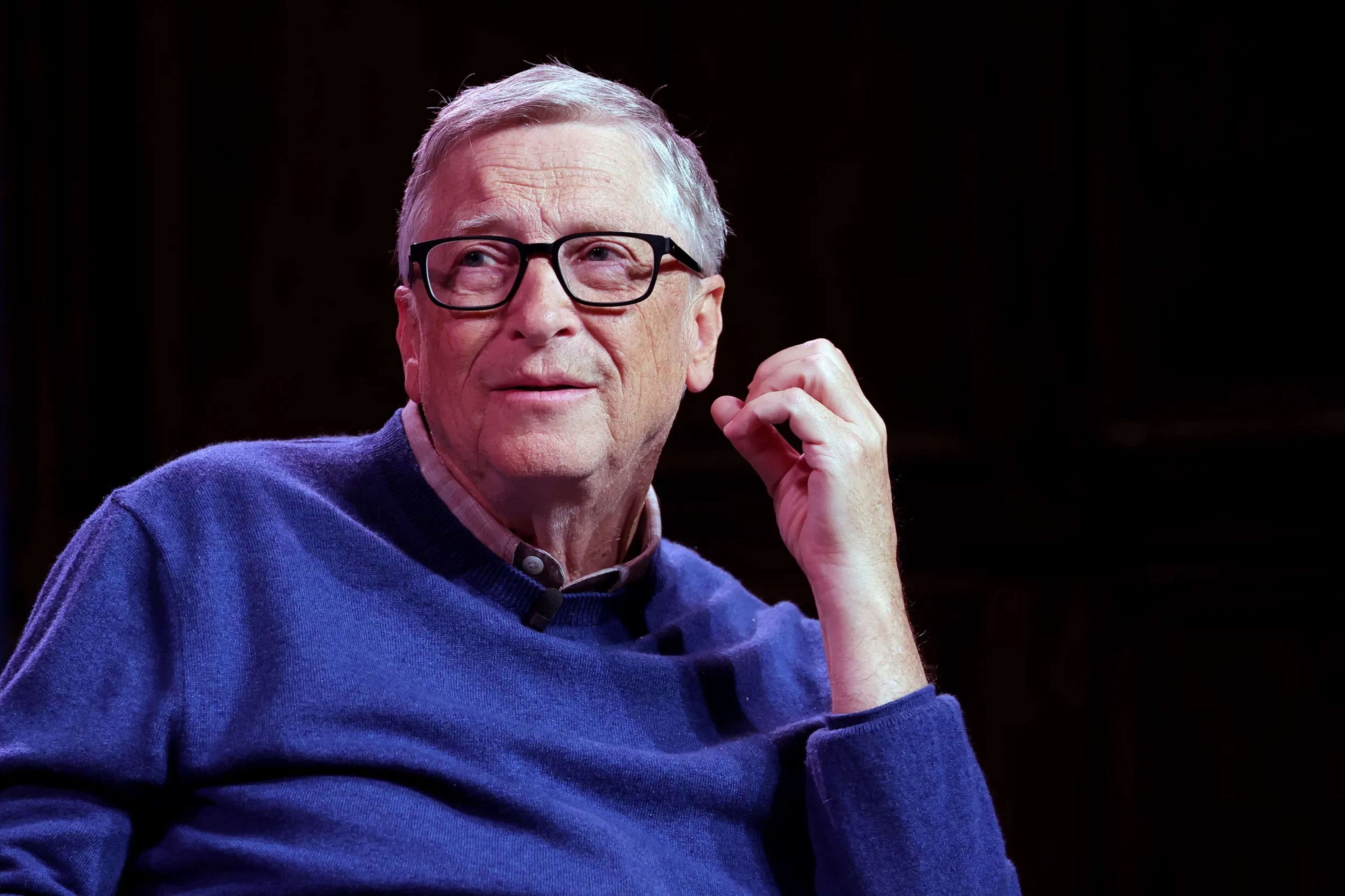 Bill Gates discusses his new book 'How To Prevent The Next Pandemic' onstage at 92Y on May 03, 2022 in New York City. (Photo by Michael Loccisano/Getty Images)