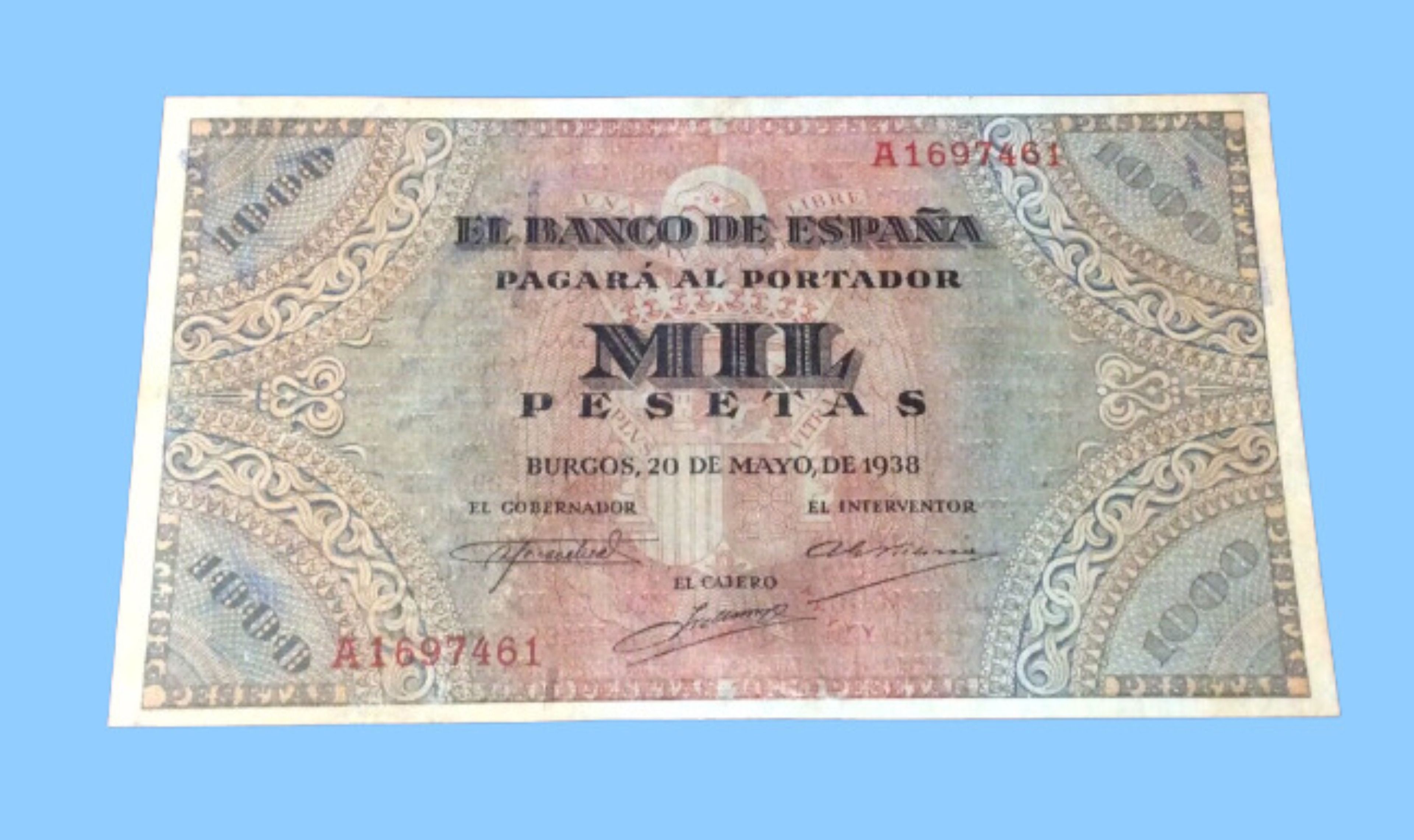 Billete de 1000 pesetas