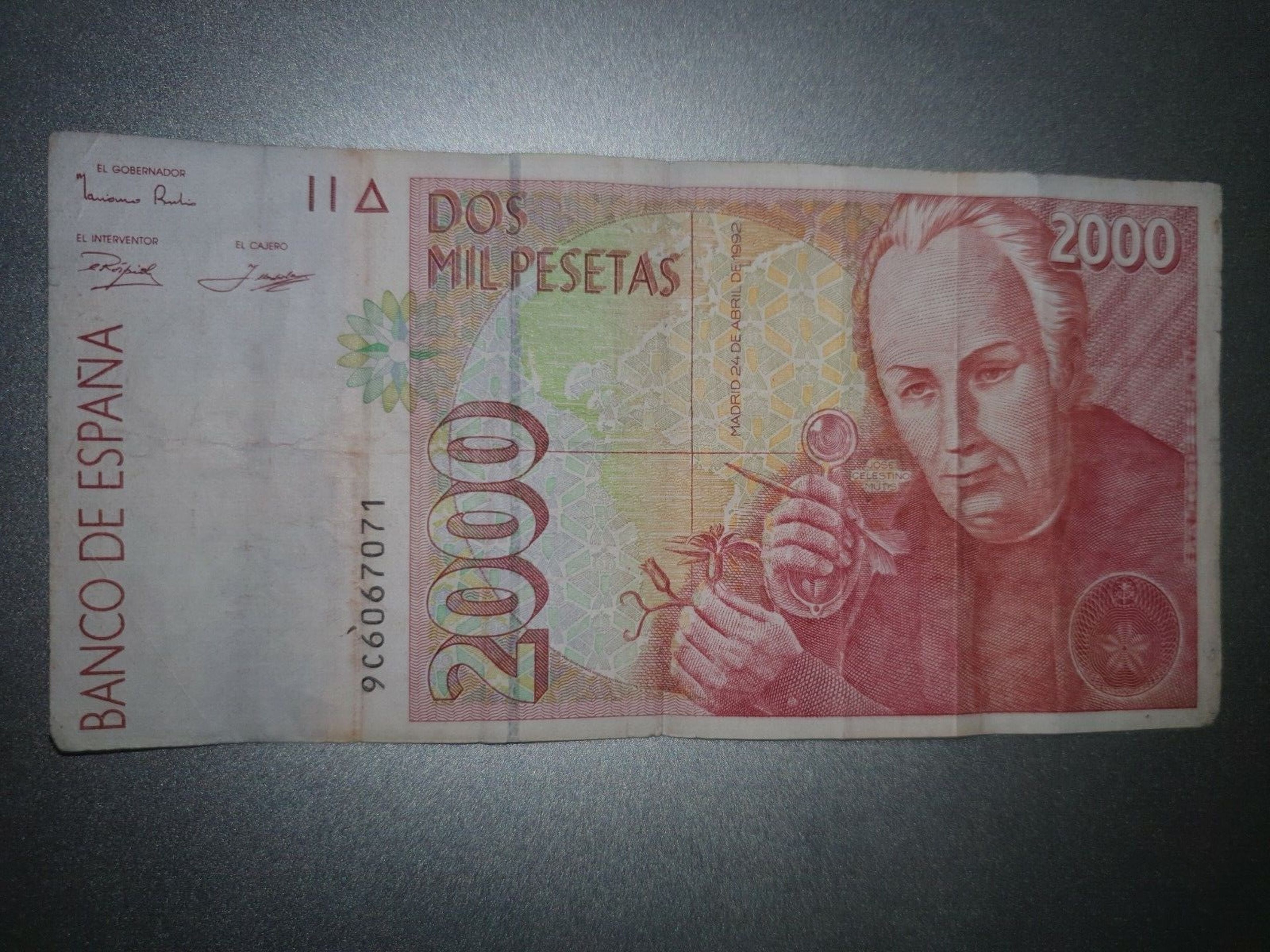 Billete de 2000 pesetas
