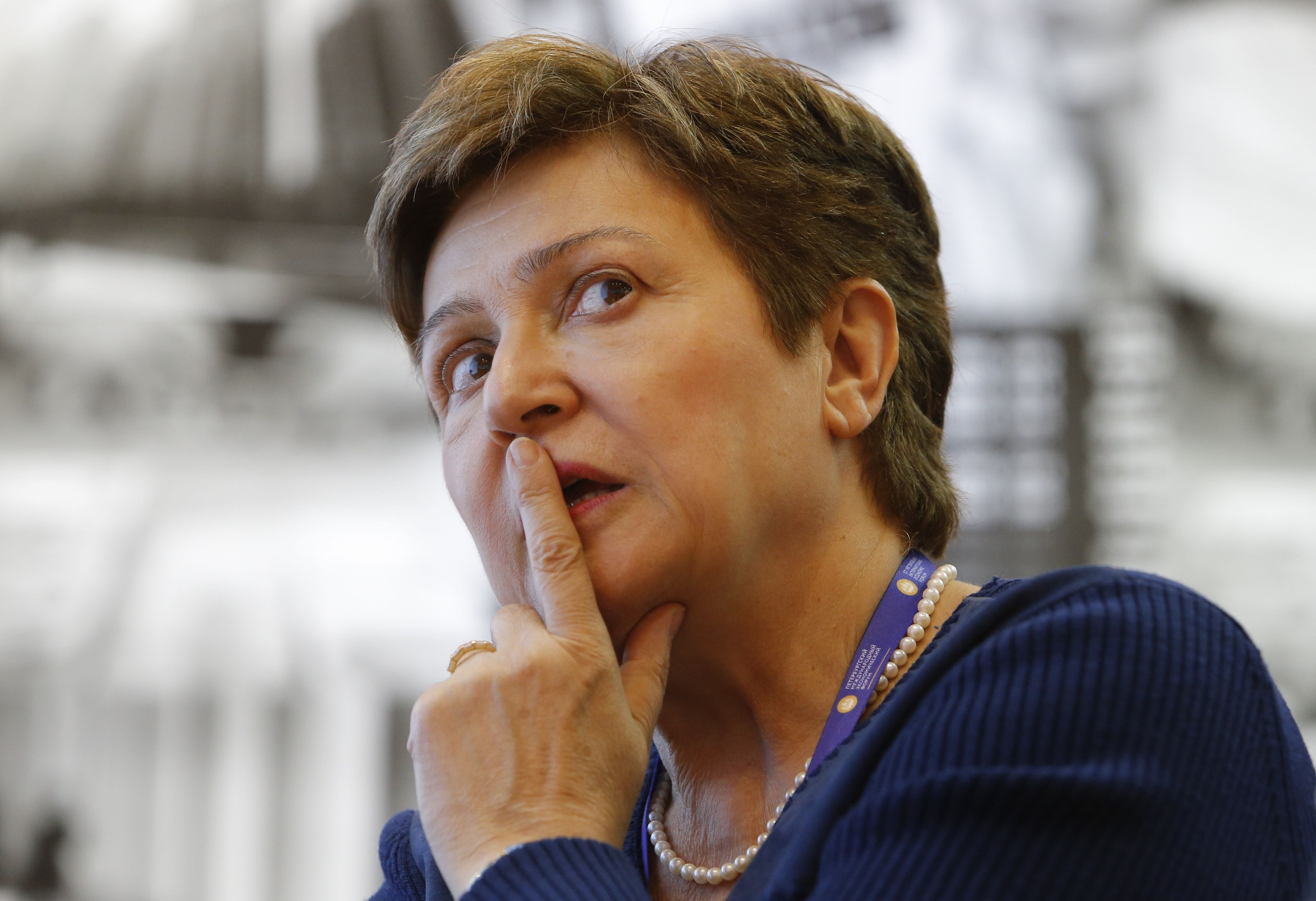 La directora del FMI, Kristalina Georgieva