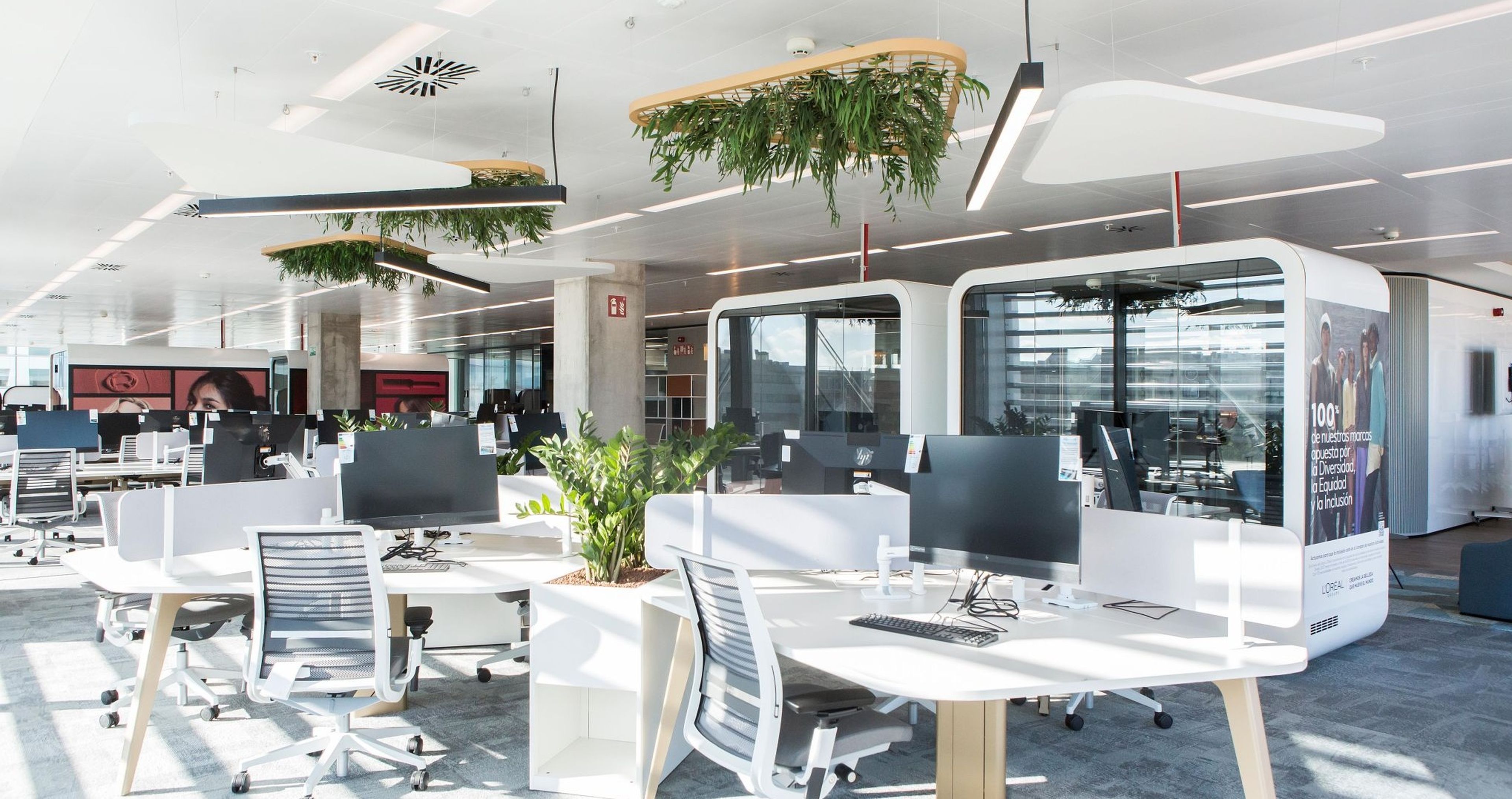 Collaborative workspaces at L'Oreal Spain