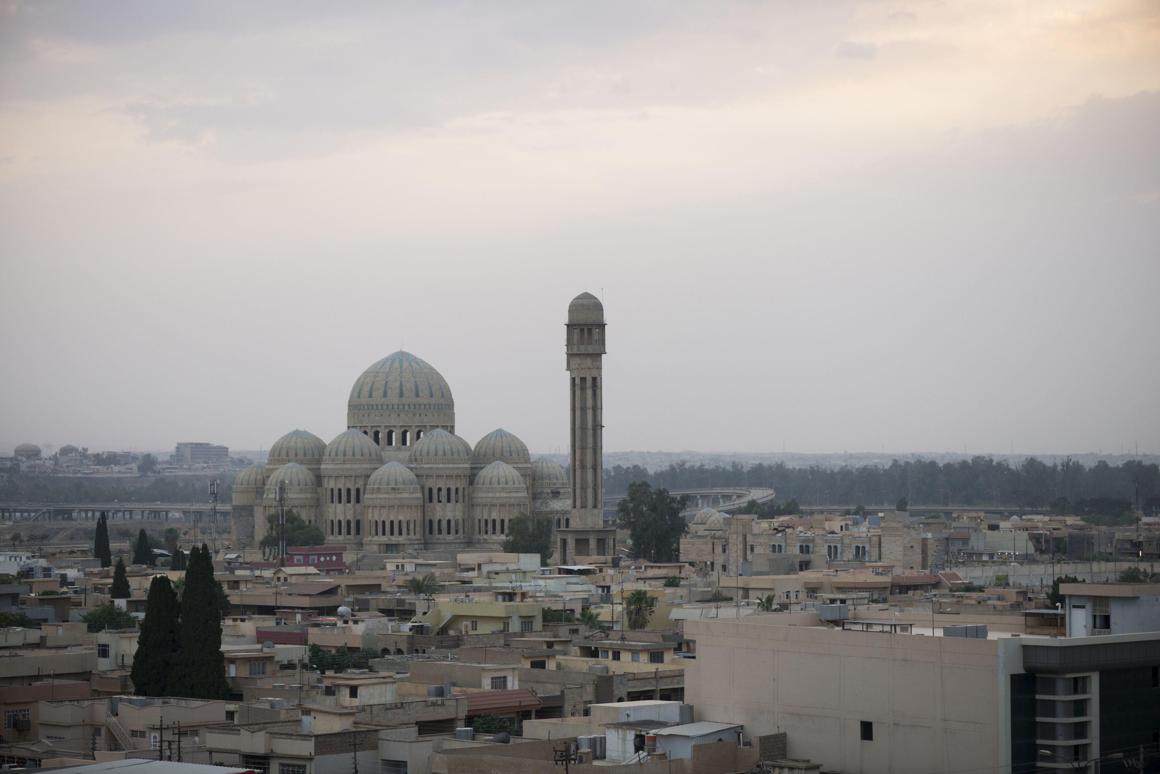 Gran mezquita en Mosul.