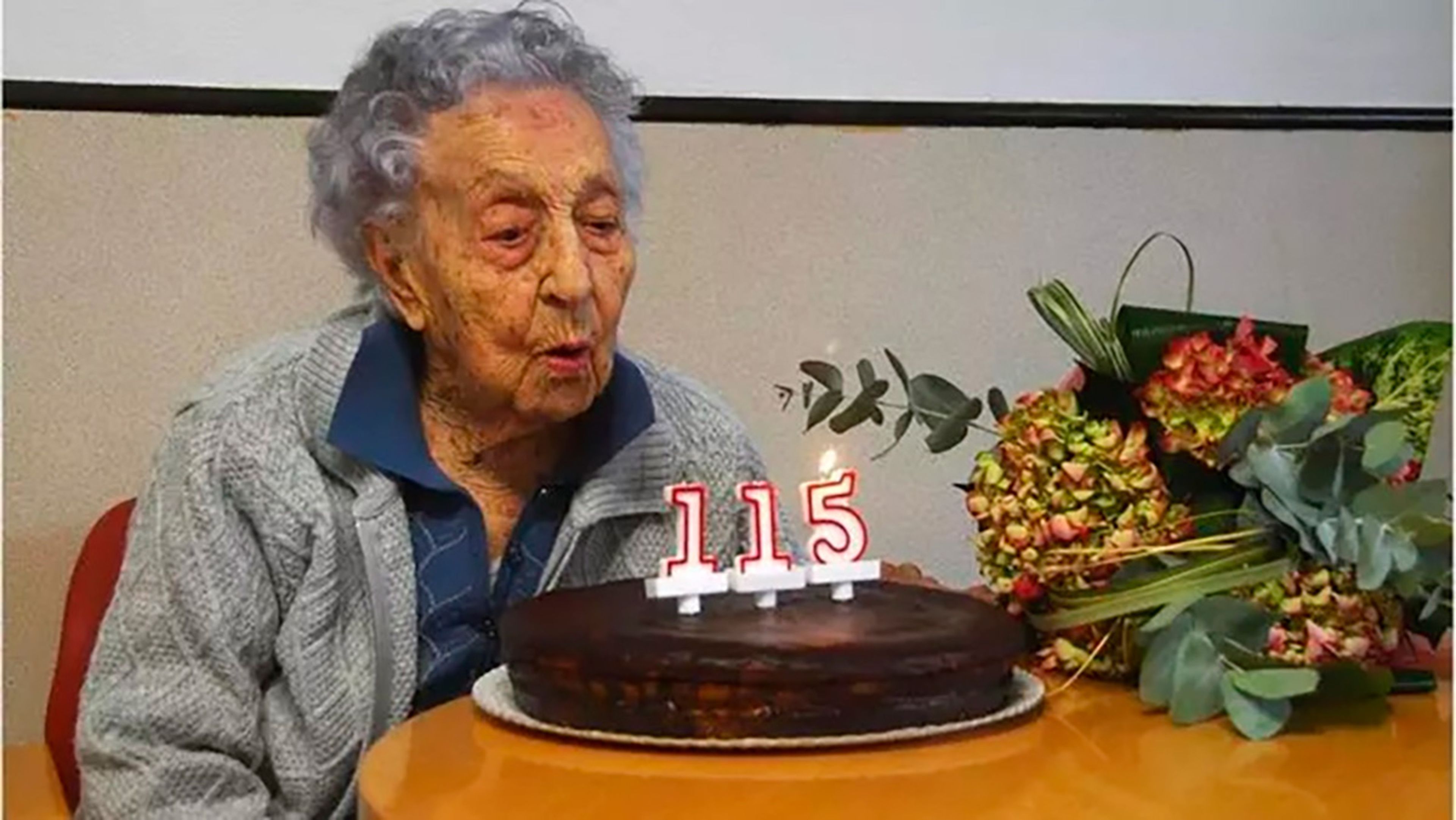 La persona más anciana del mundo es una mujer española de 115 años