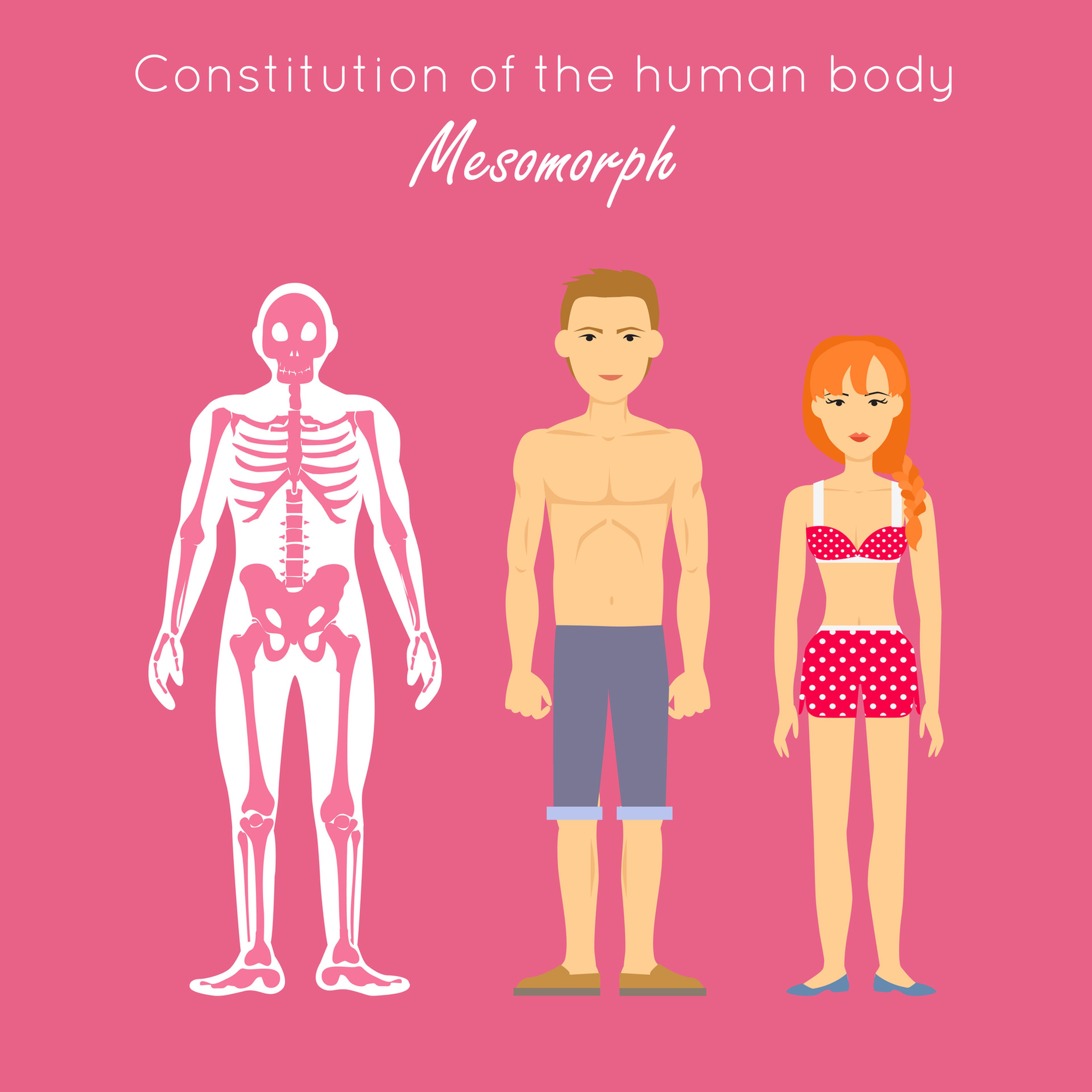 Los 3 tipos de cuerpo: endomorfo, ectomorfo y mesomorfo. ¿Cuál es el tuyo?