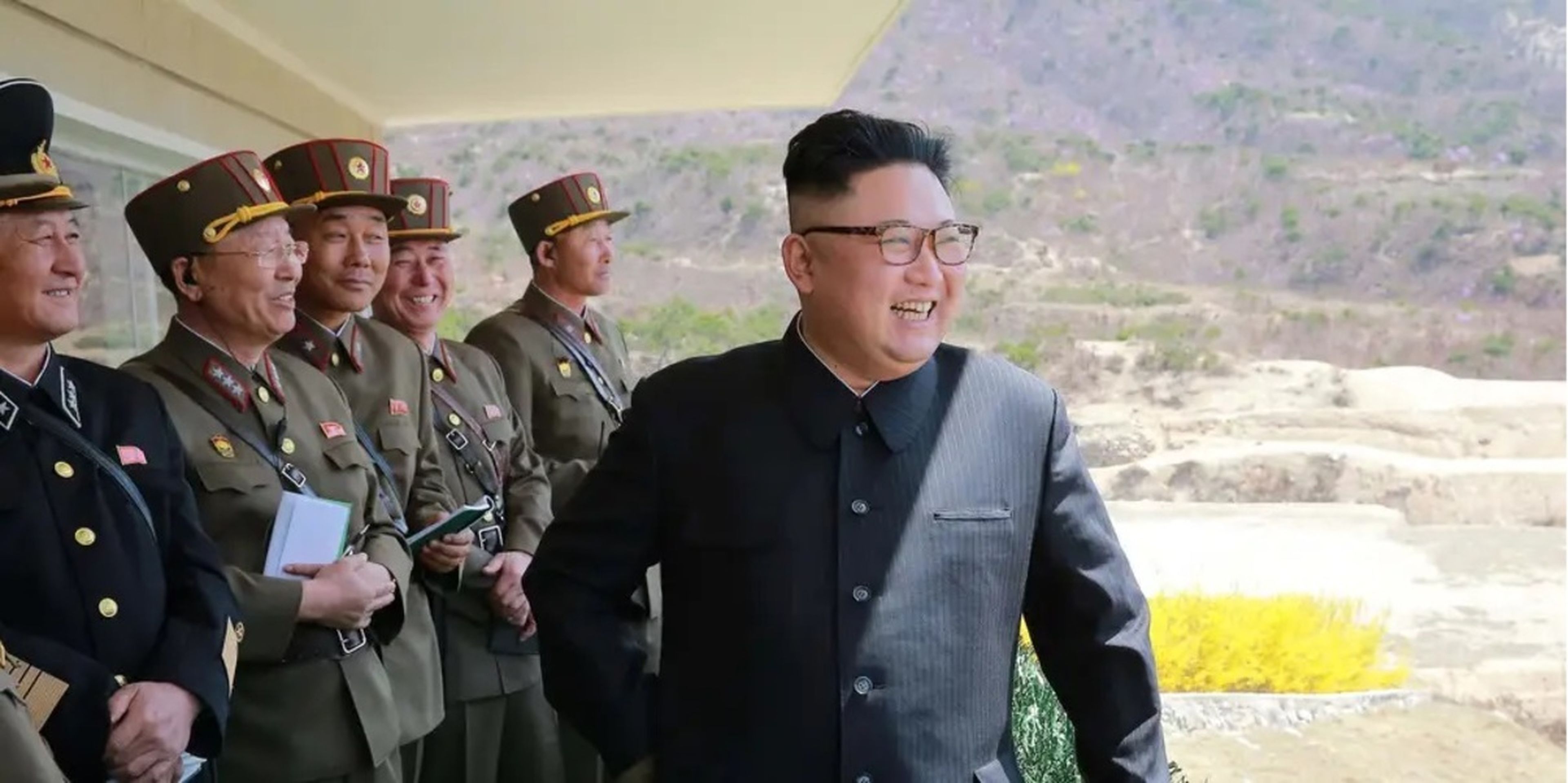 Presidente de Corea del Norte,  Kim Jong Un
