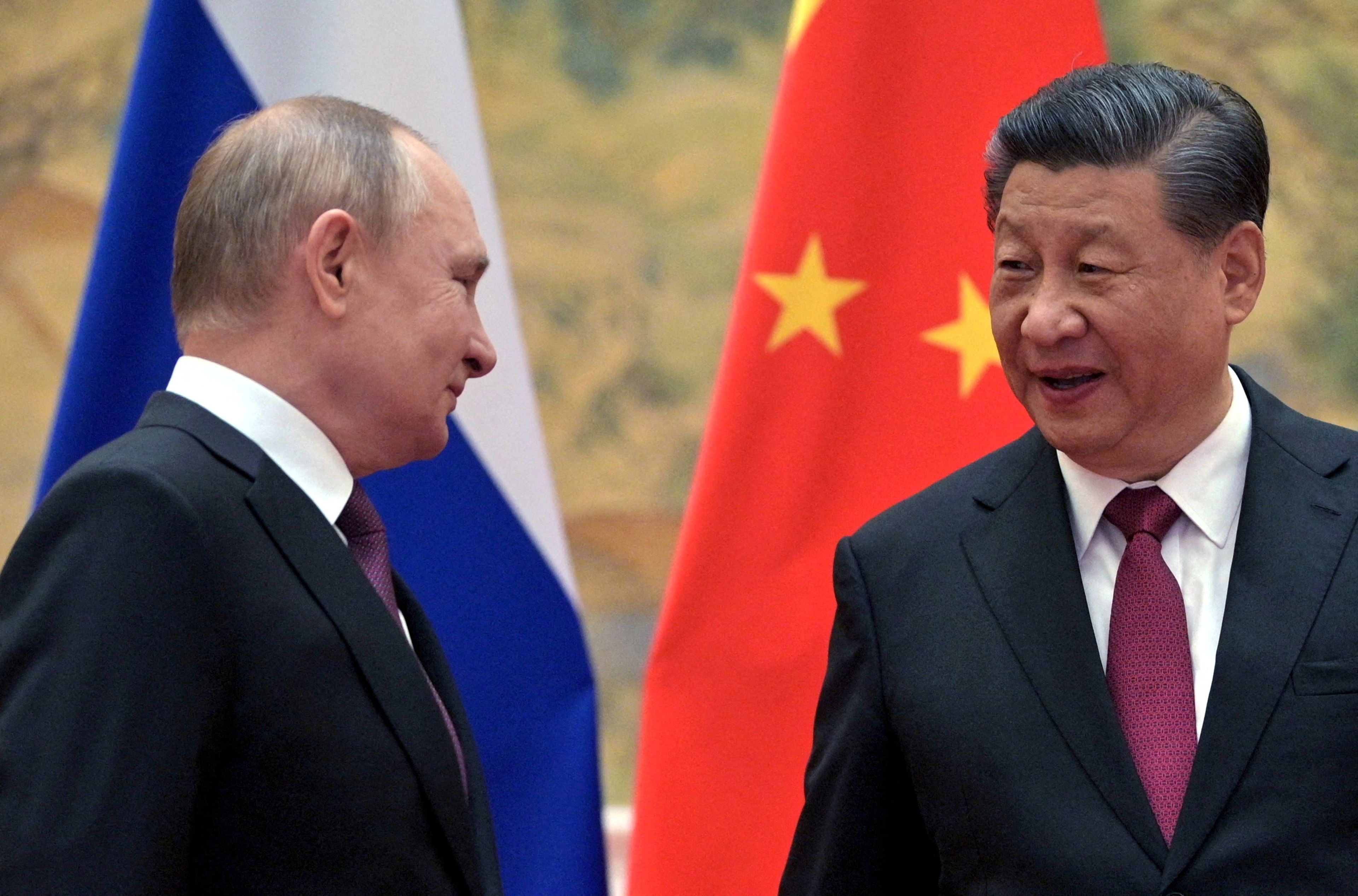 Putin y Xi JinPing