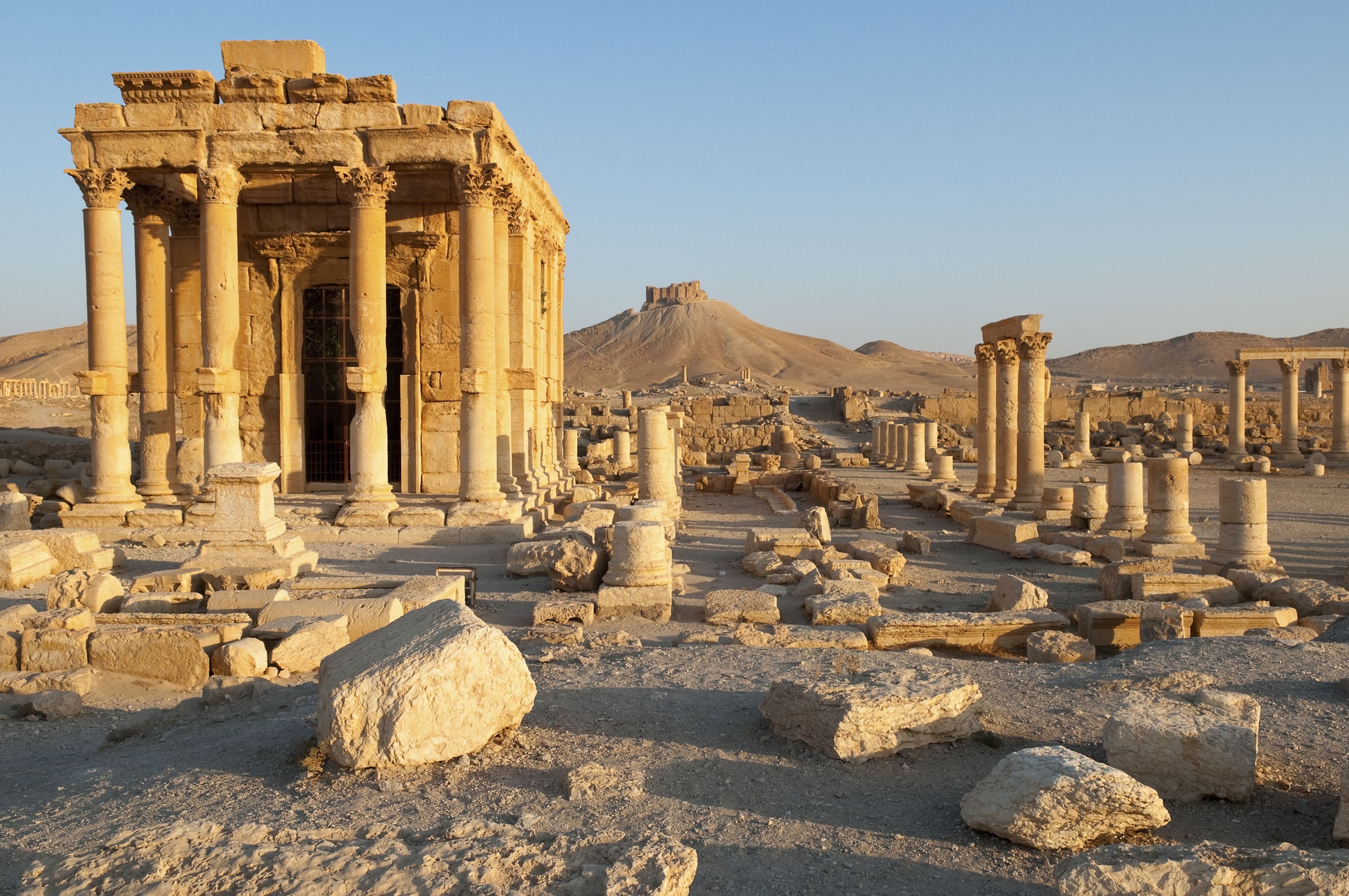 Ruínas de Palmira.