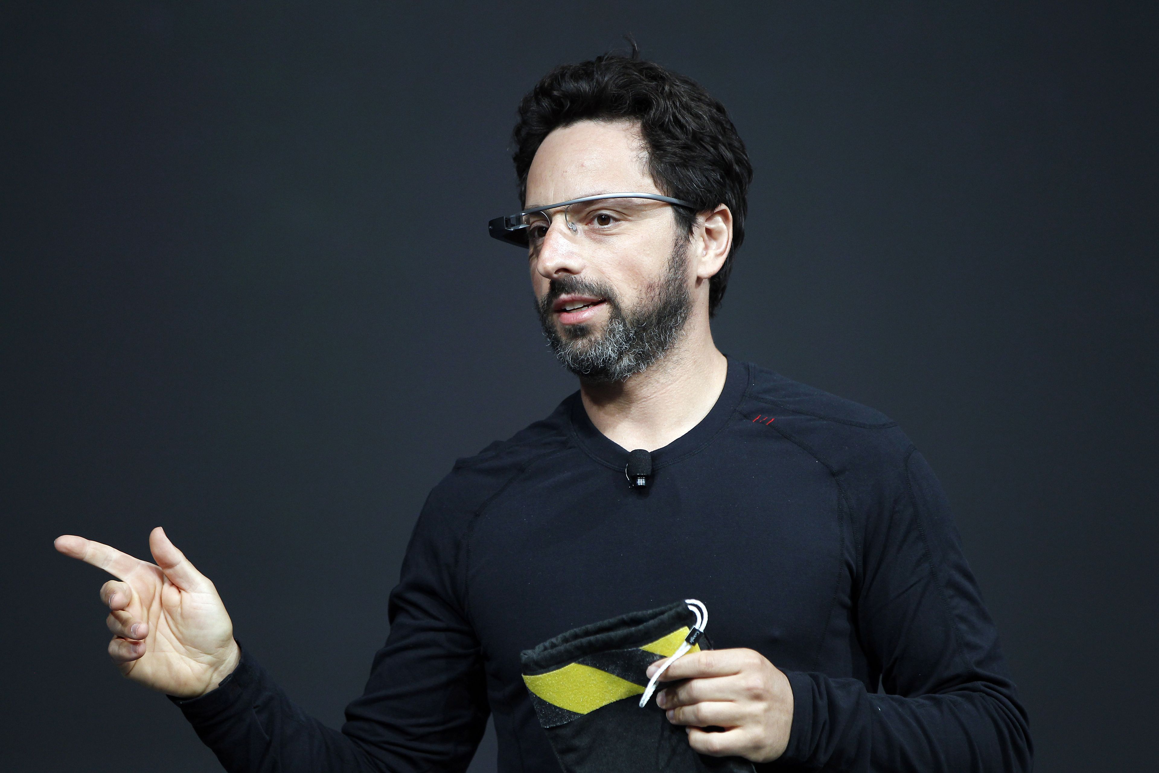 Sergey Brin, con las Google Glass, en una imagen de archivo.