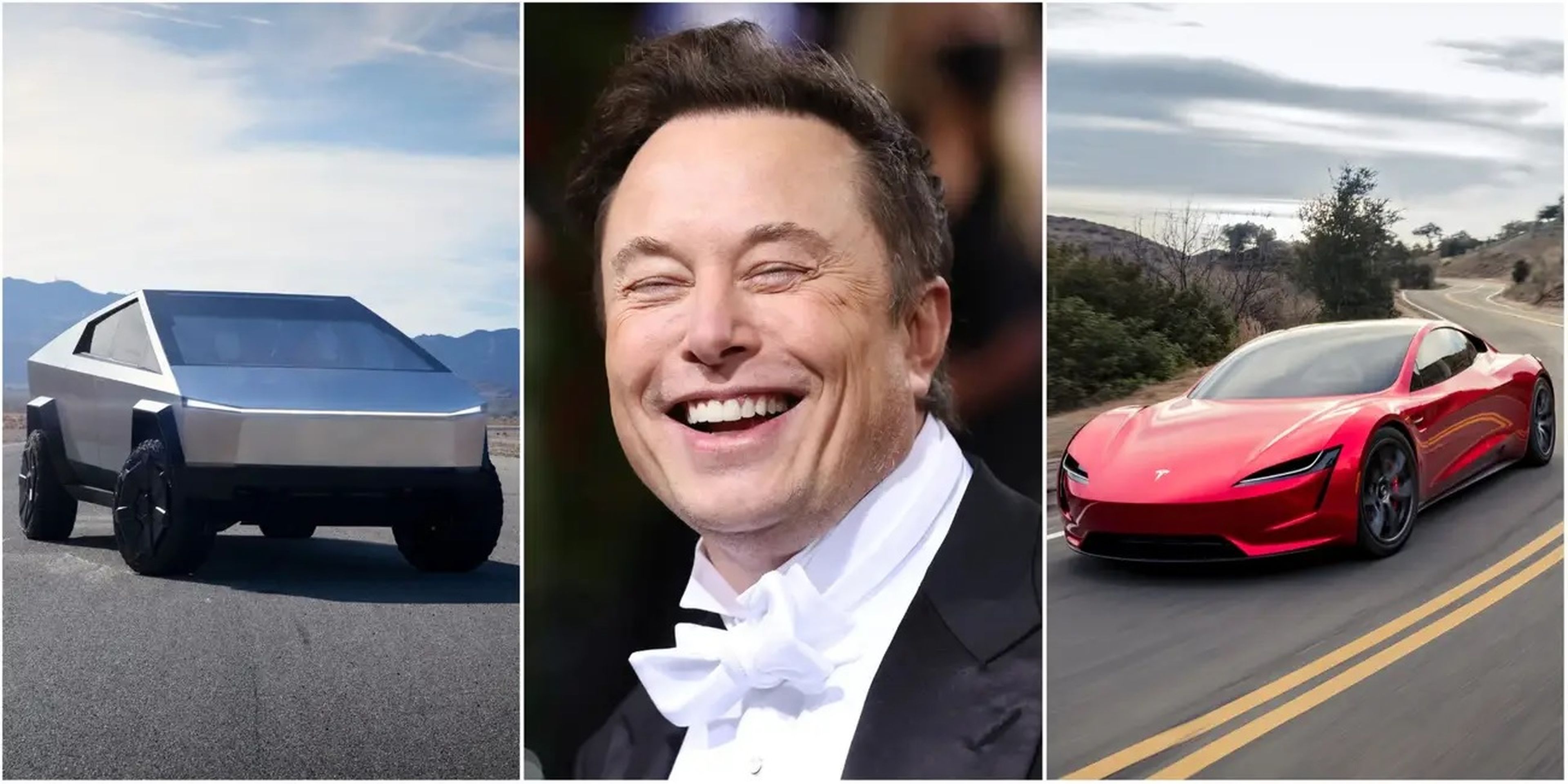 El Tesla Cybertruck, el Roadster y Elon Musk.