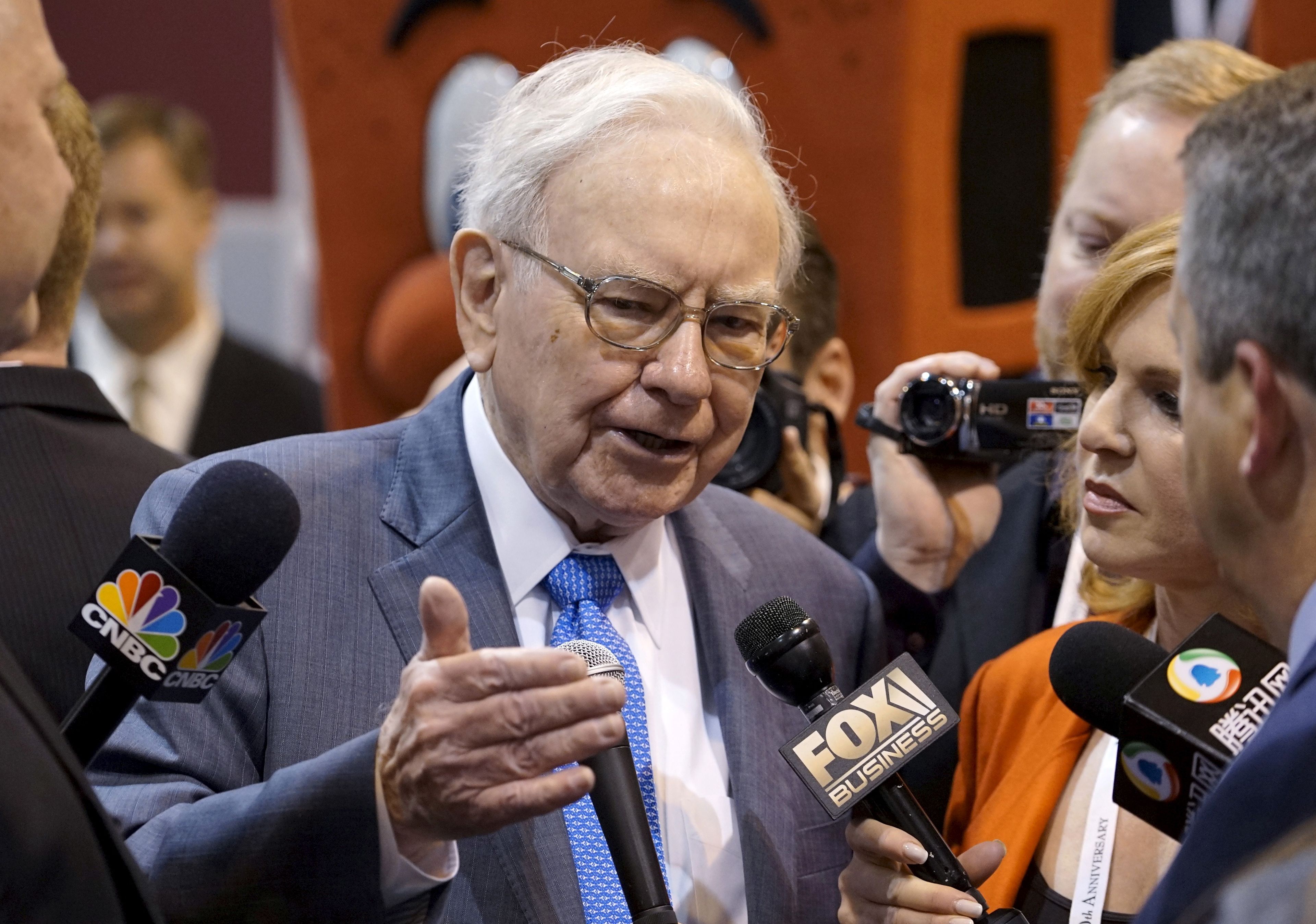 Warren Buffett, inversor y filántropo, CEO de Berkshire Hathaway,