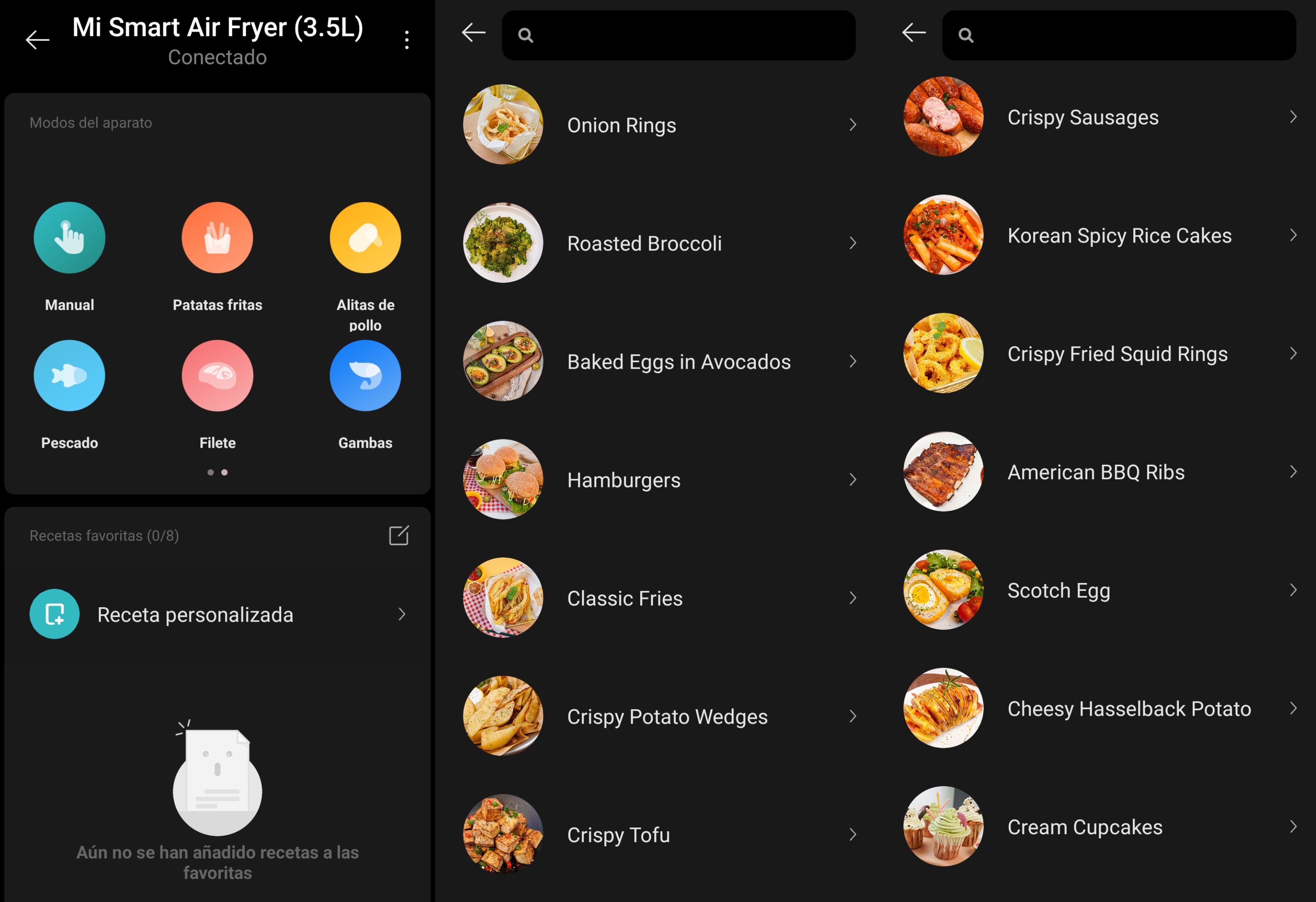 Xiaomi Mi Smart Fryer 3.5 Liter In The Xiaomi Home Application.