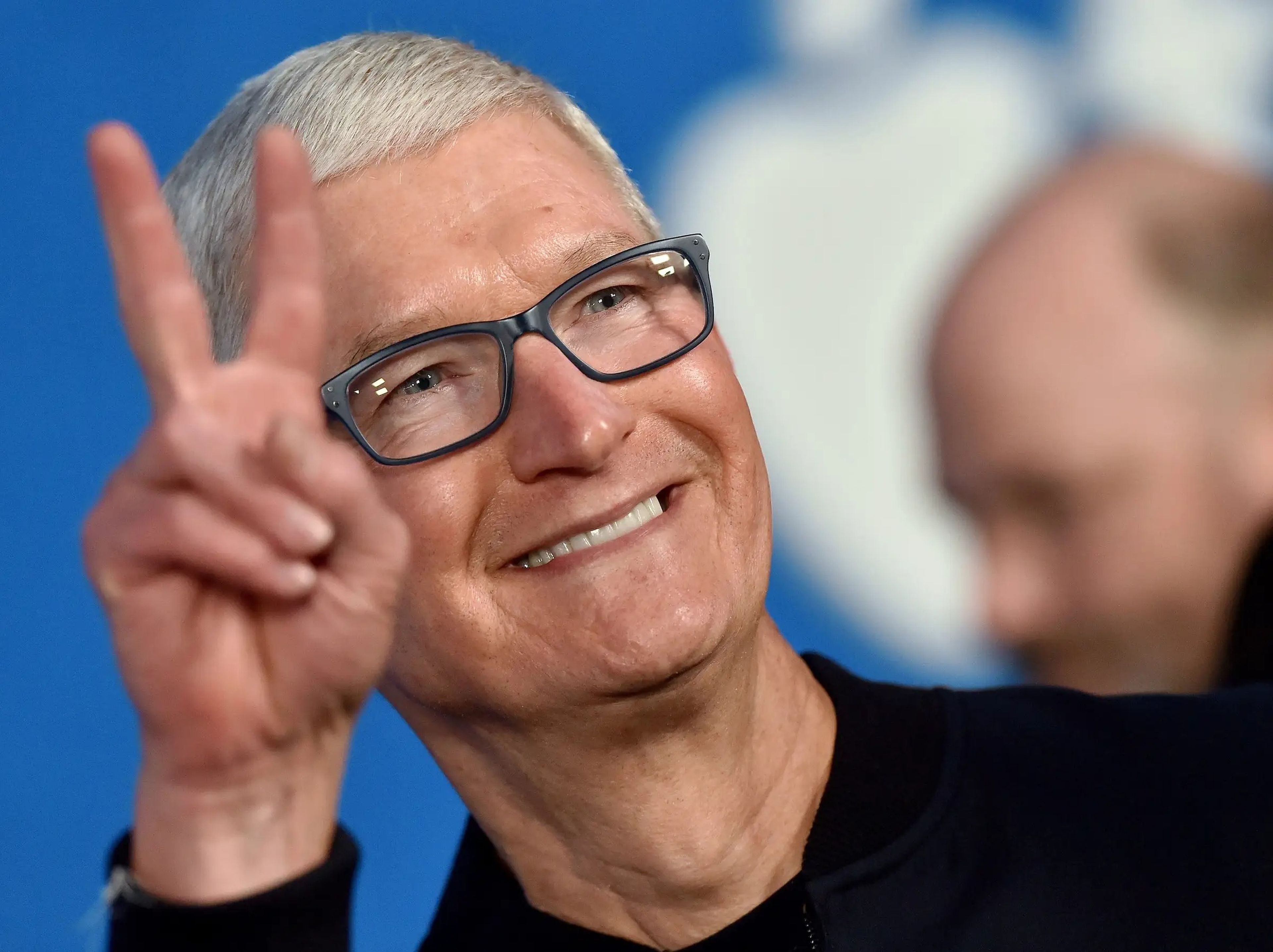 Apple CEO Tim Cook attends Apple's "Ted Lasso" Season 2 Premiere at Pacific Design Center on July 15, 2021 in West Hollywood, California.