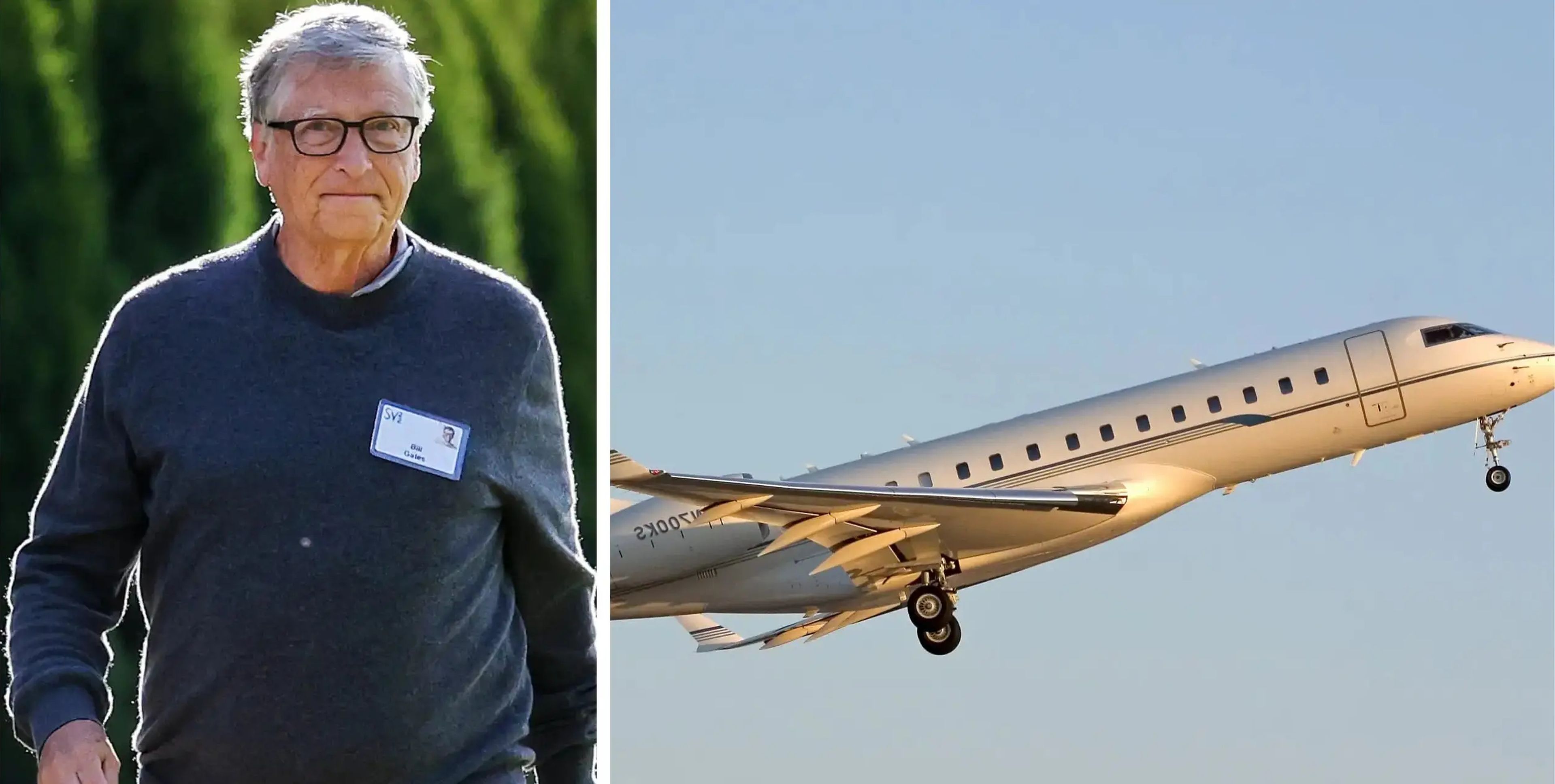 Bill Gates dice que "no es parte del problema" y no cree que sea una contradicción utilizar un jet privado mientras promueve la concienciación sobre el cambio climático.