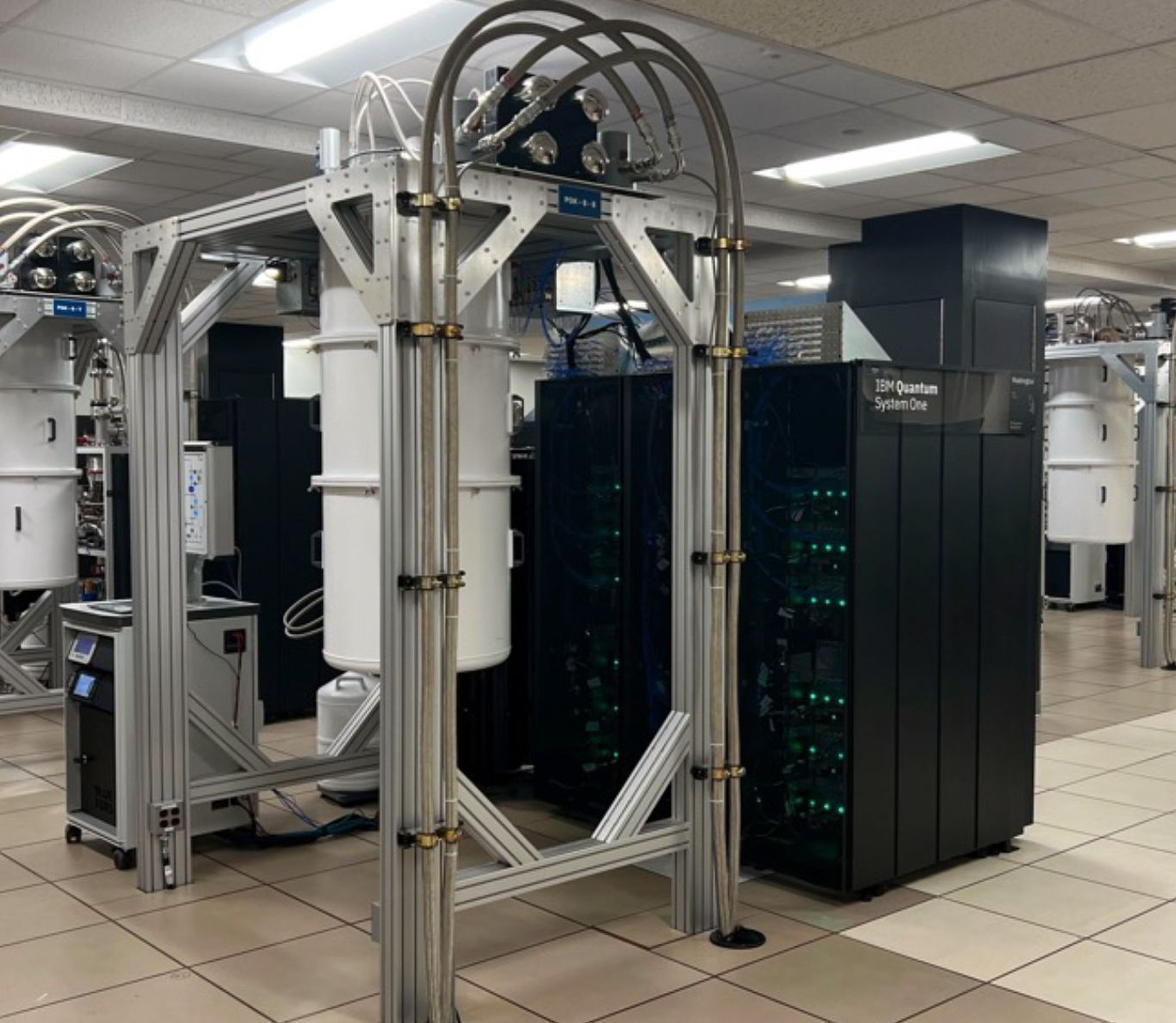 El centro de datos cuánticos de Nueva York donde se encuentra el IBM Quantum System One.