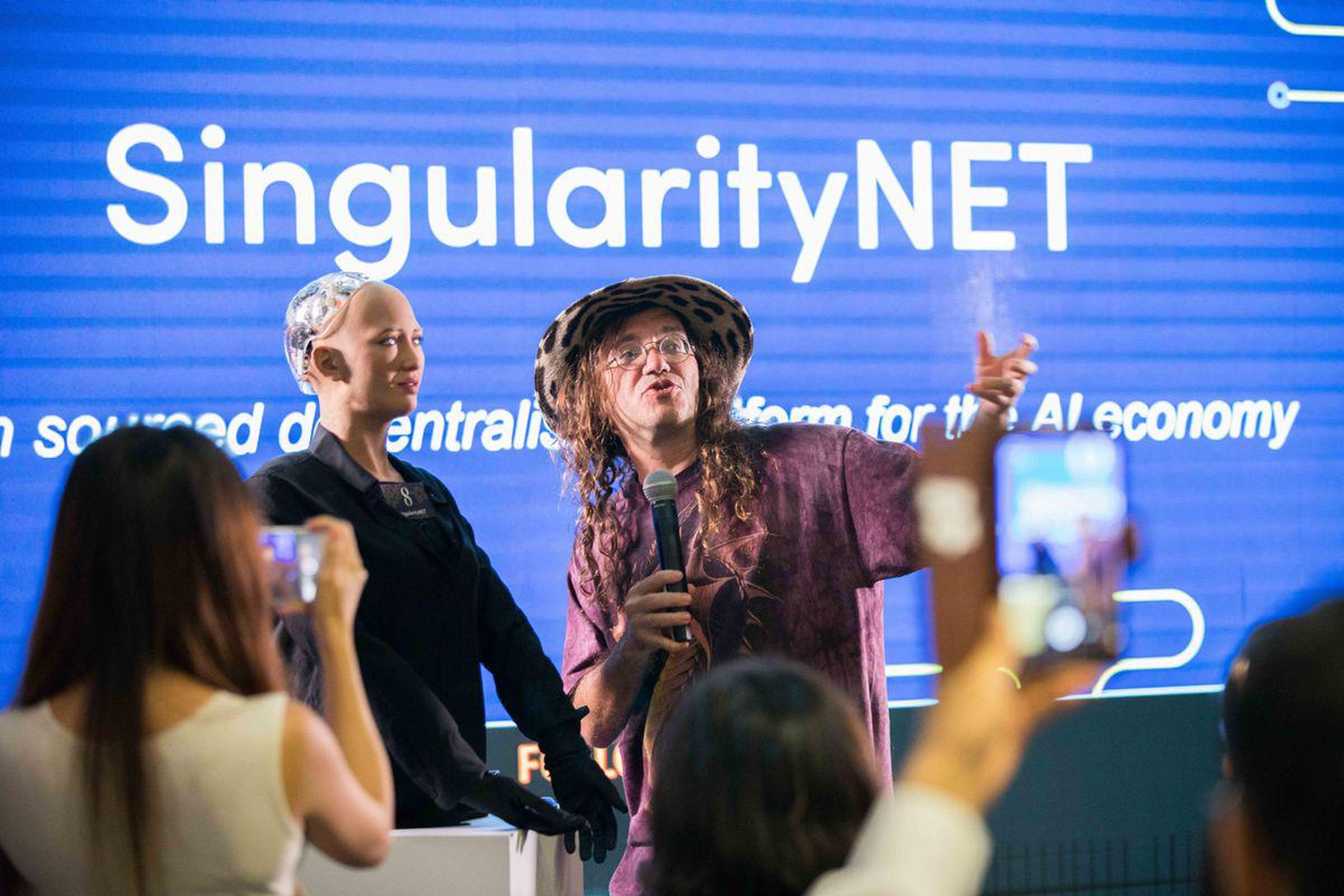 El CEO de SingularityNET, Ben Goertzel.