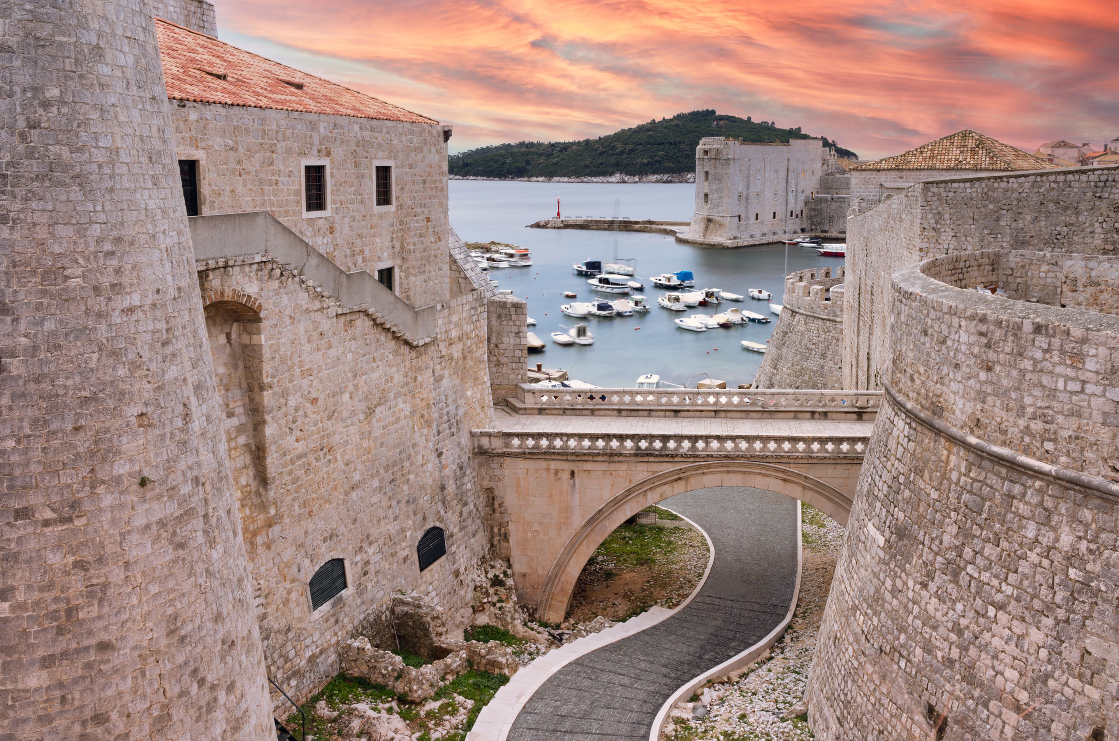 Ciudad de Dubrovnik, en Croacia.