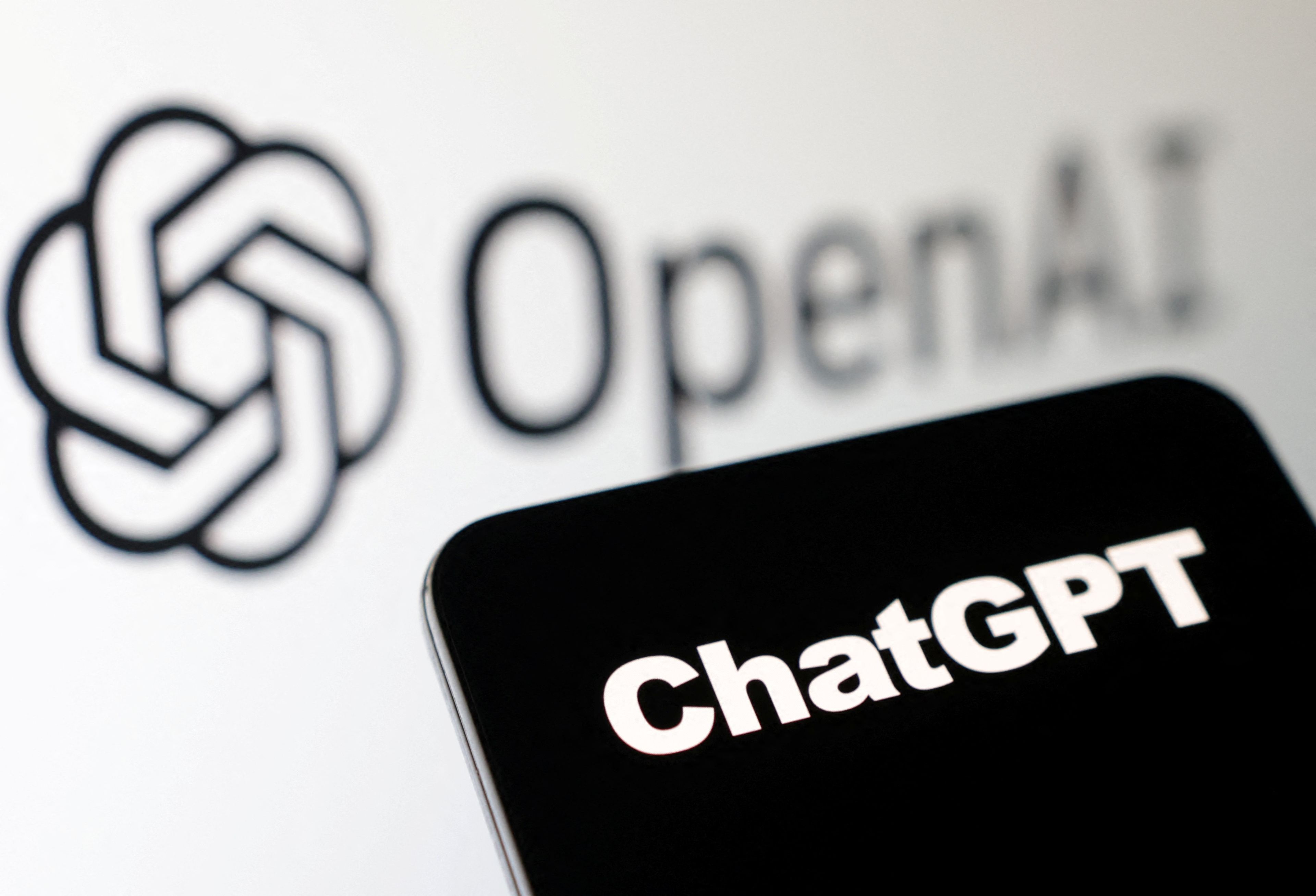 Ilustración sobre ChatGPT y OpenAI