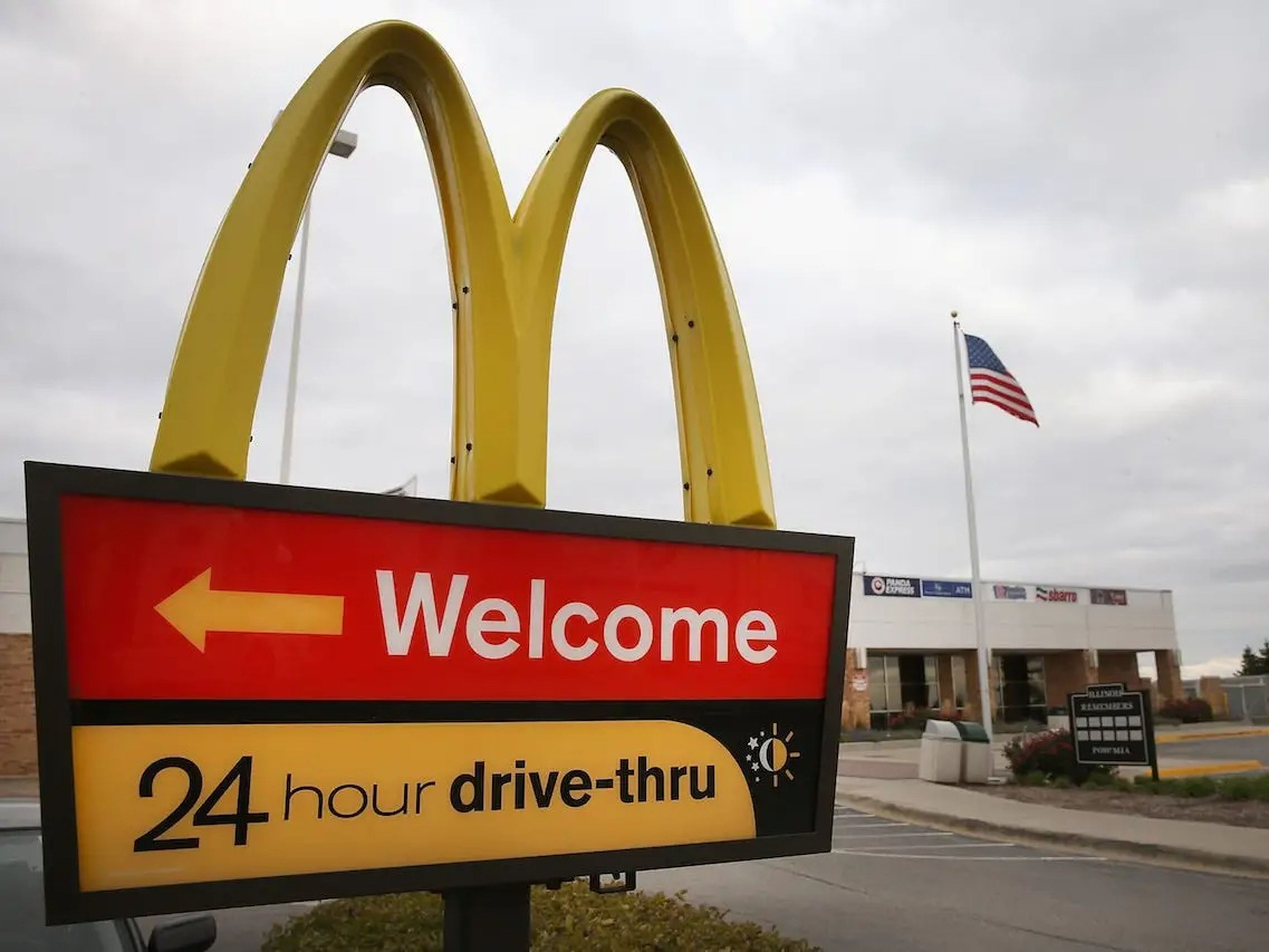 McDonald's drive-thru