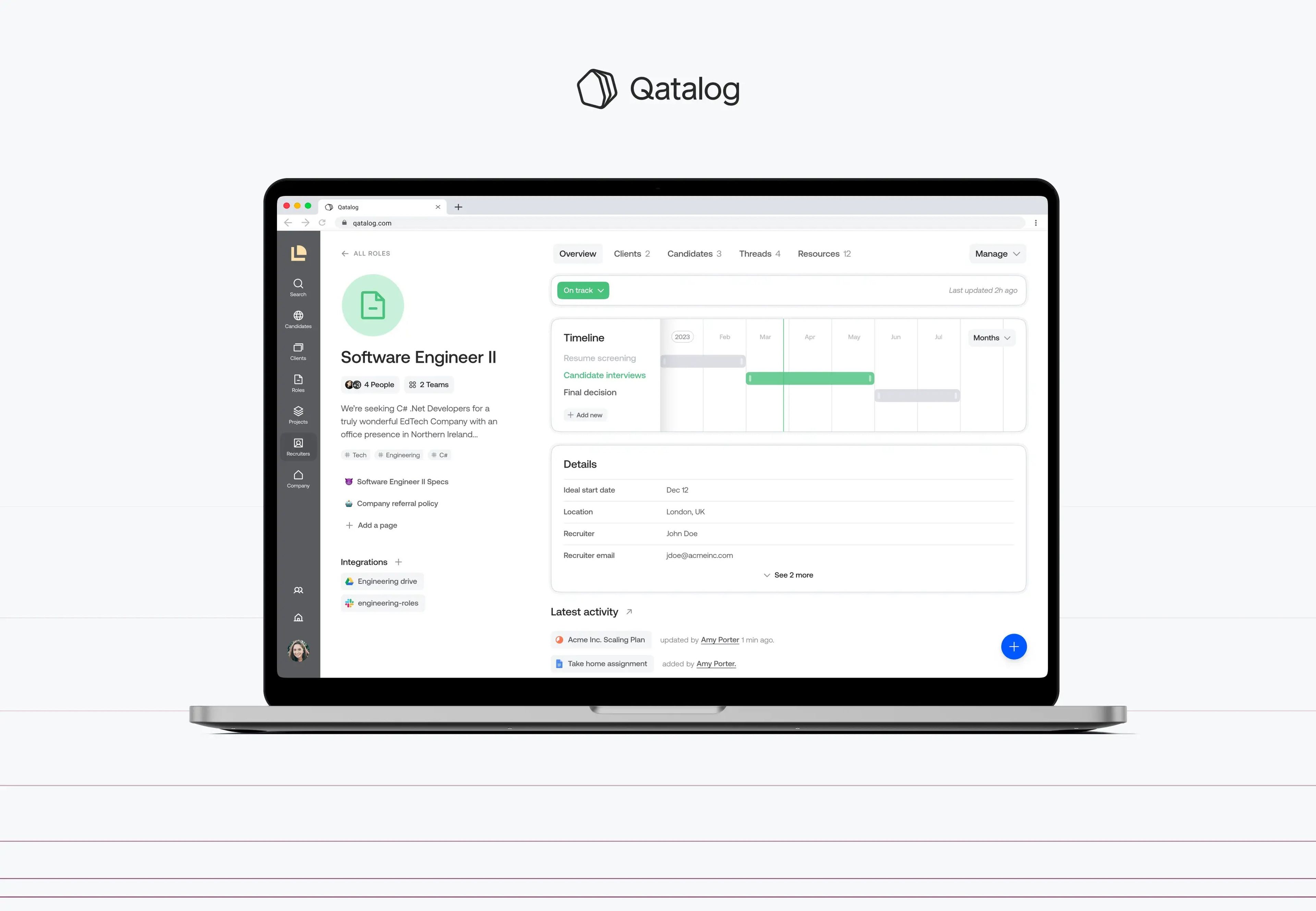  Qatalog utiliza IA para crear un espacio online de trabajo y ayudar a los negocios a ser organizados.