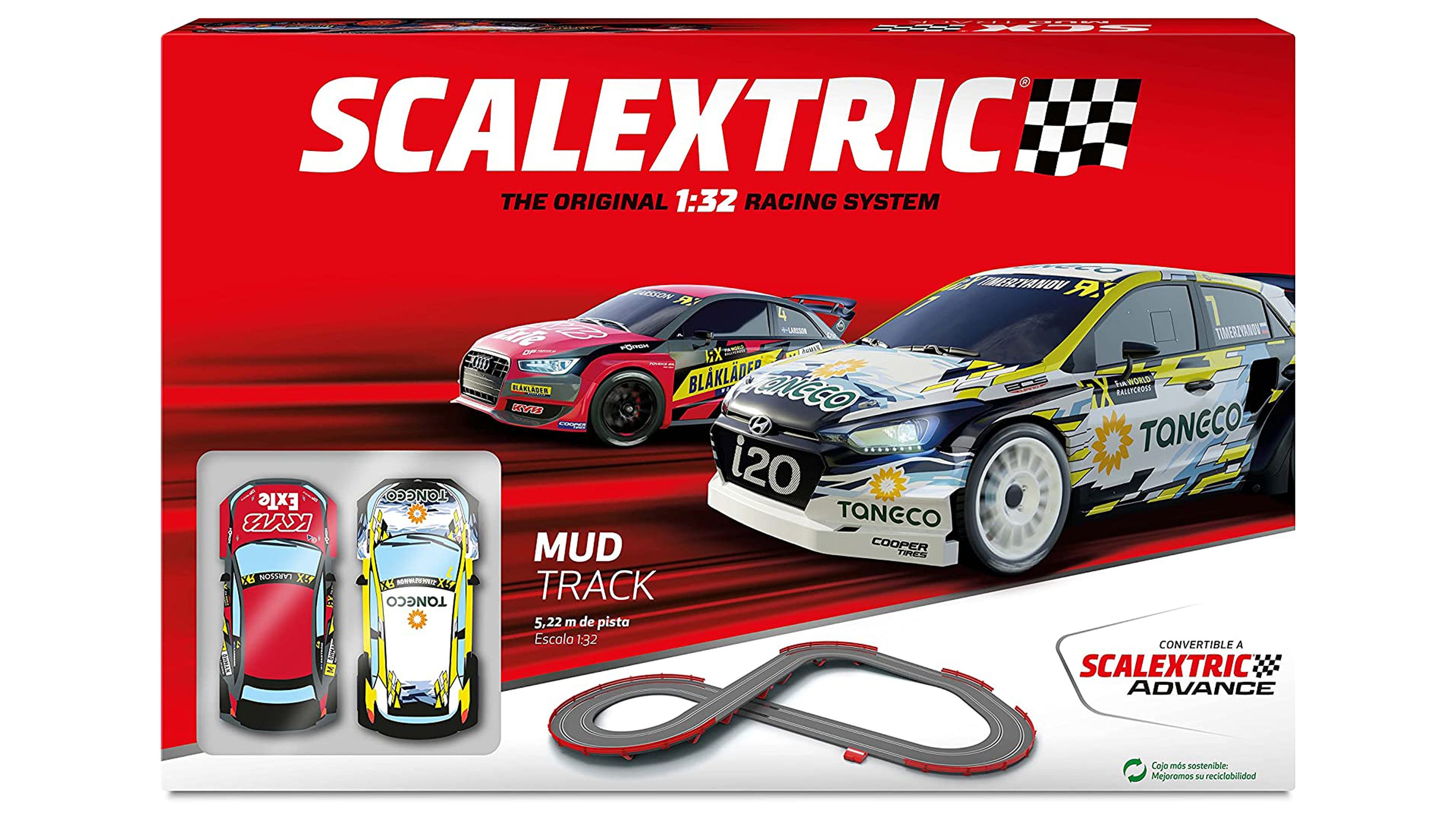 SCALEXTRIC Pista-Circuito, Color mud Track