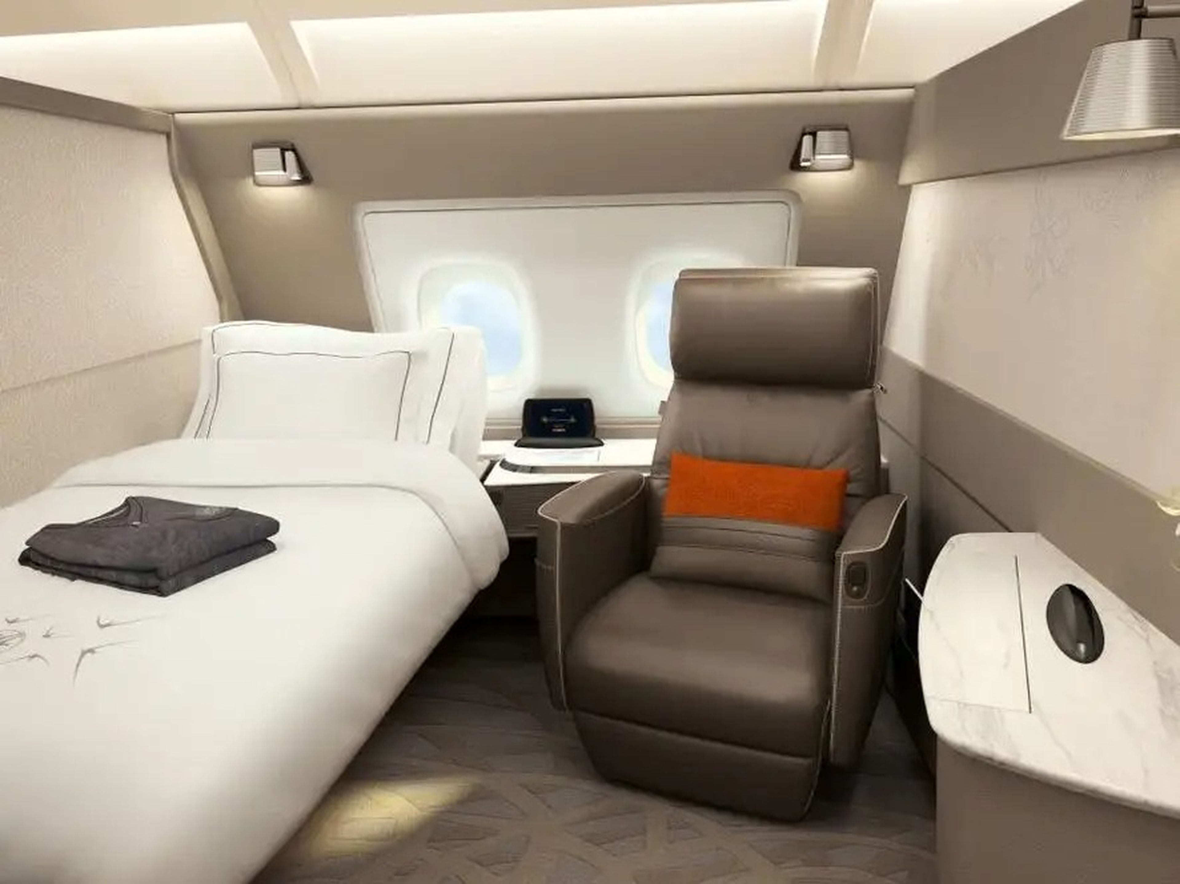 Singapore's first class suite.