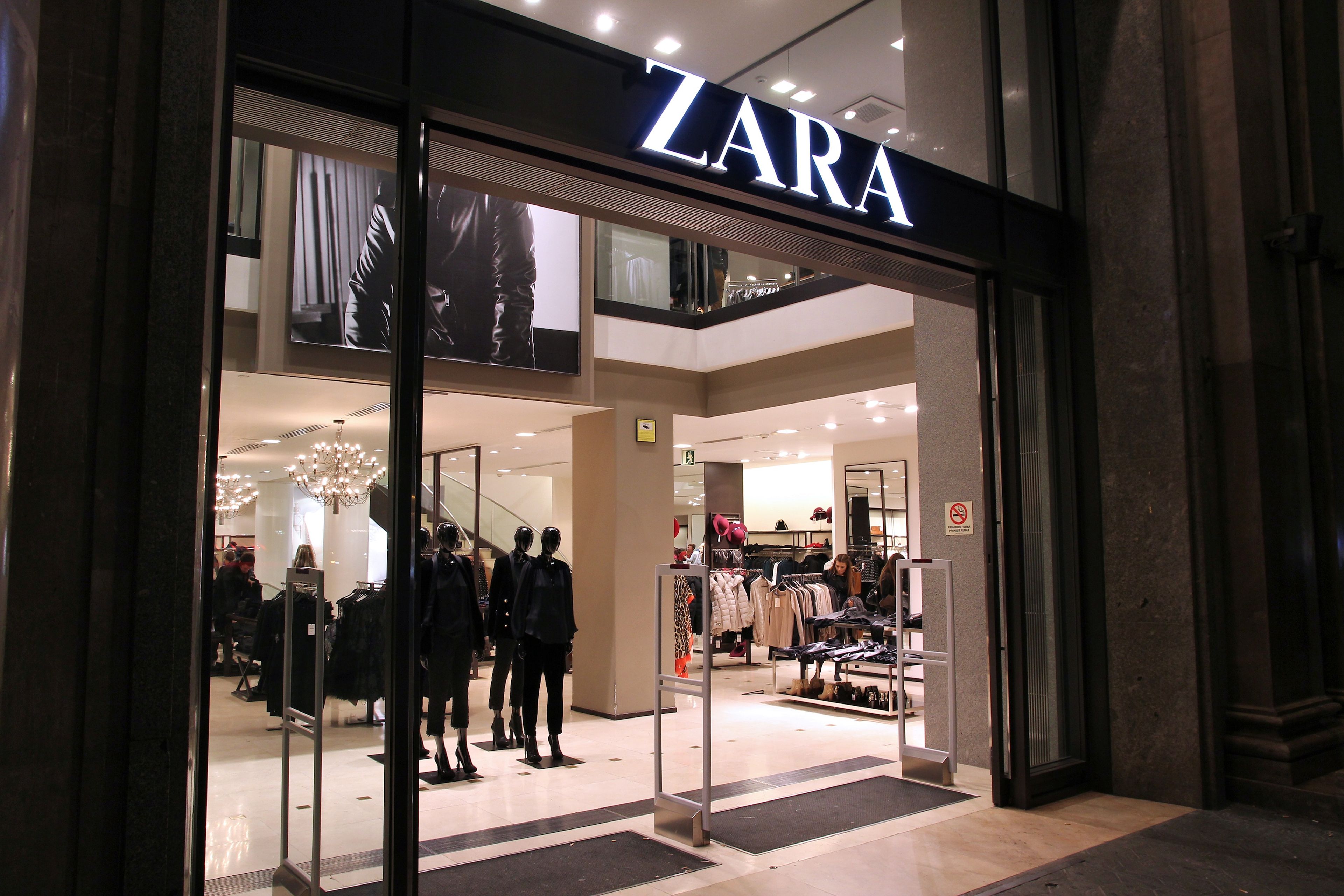 Tienda de Zara en Barcelona.