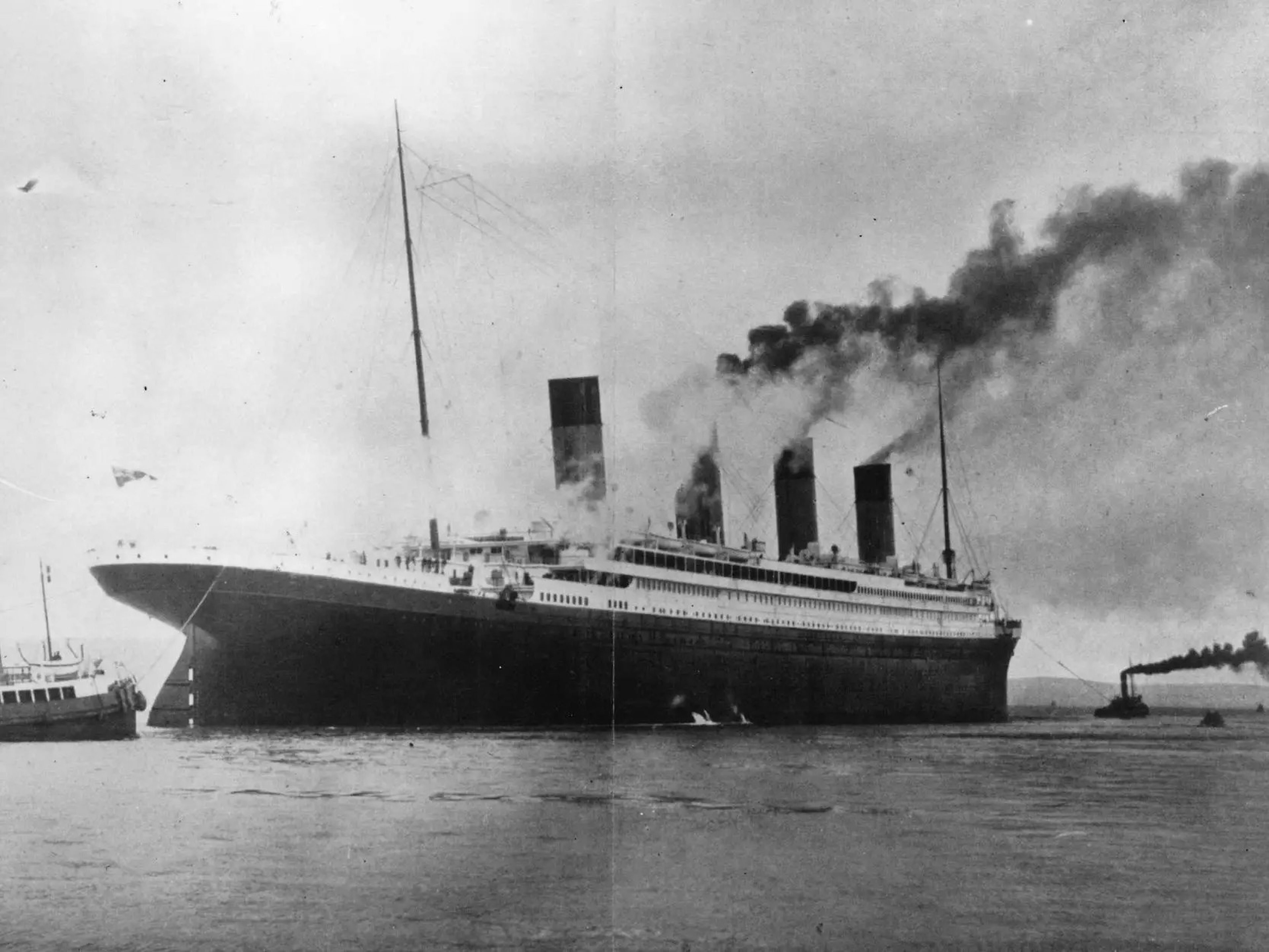 El Titanic.