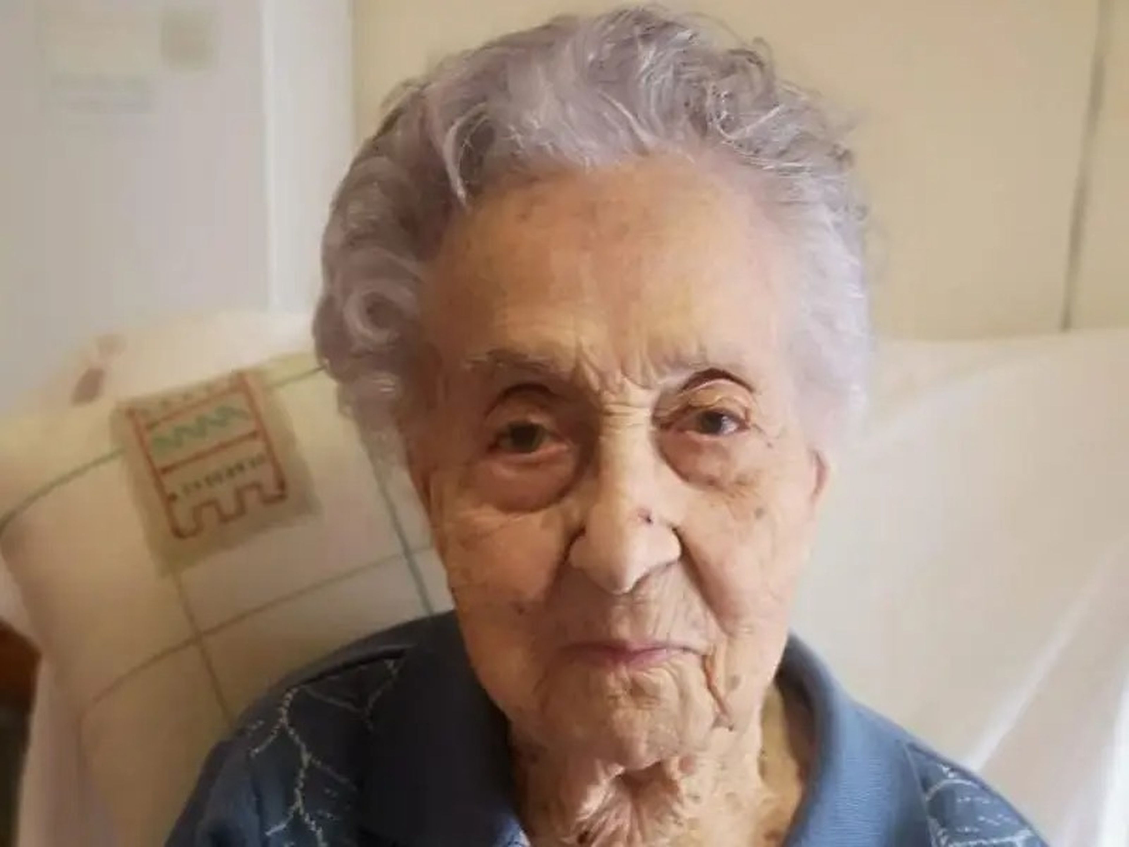 The world's oldest person as of January 2023, María Branyas Morera