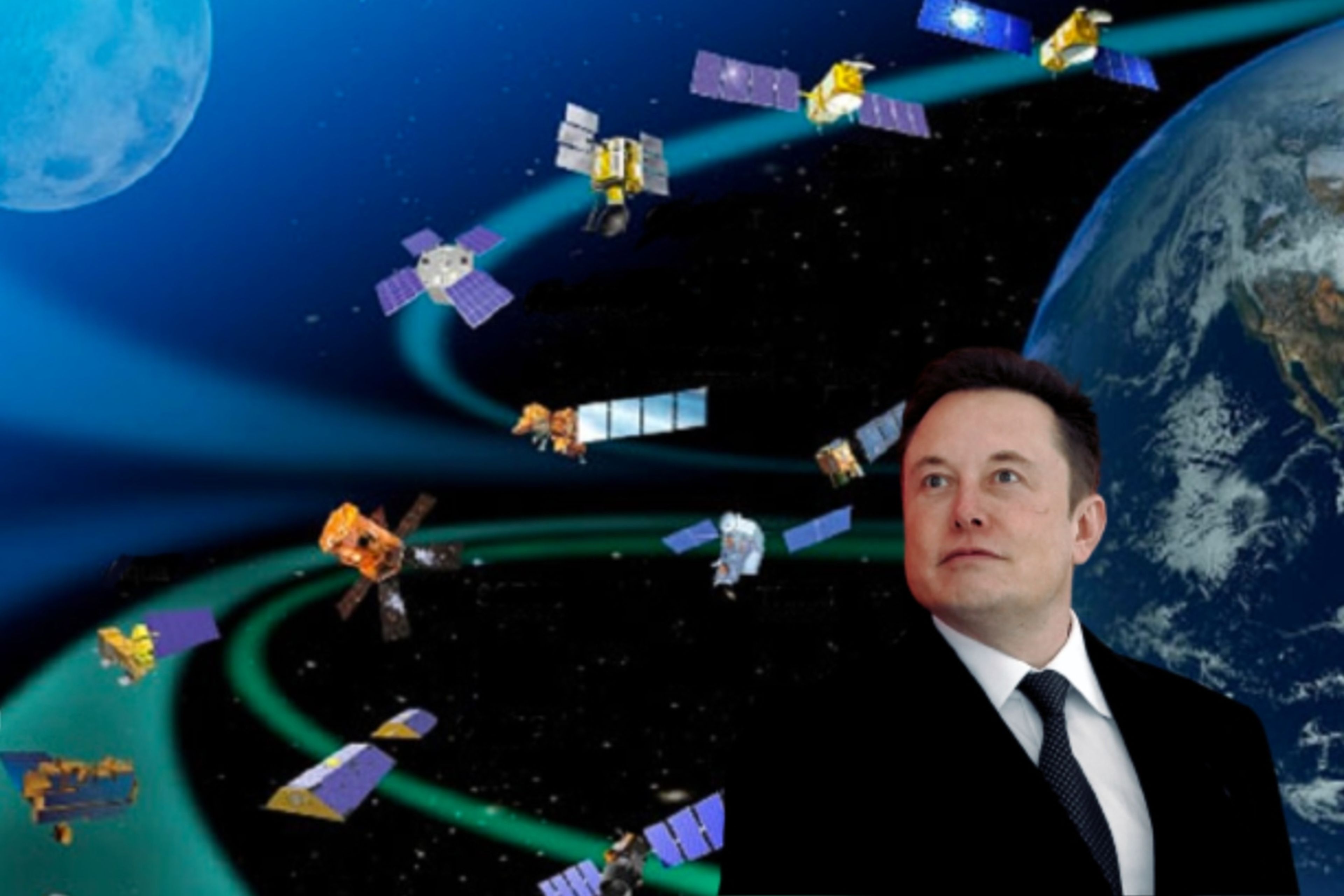 13.000 satélites al espacio para suprimir a Elon Musk y su empresa Starlink