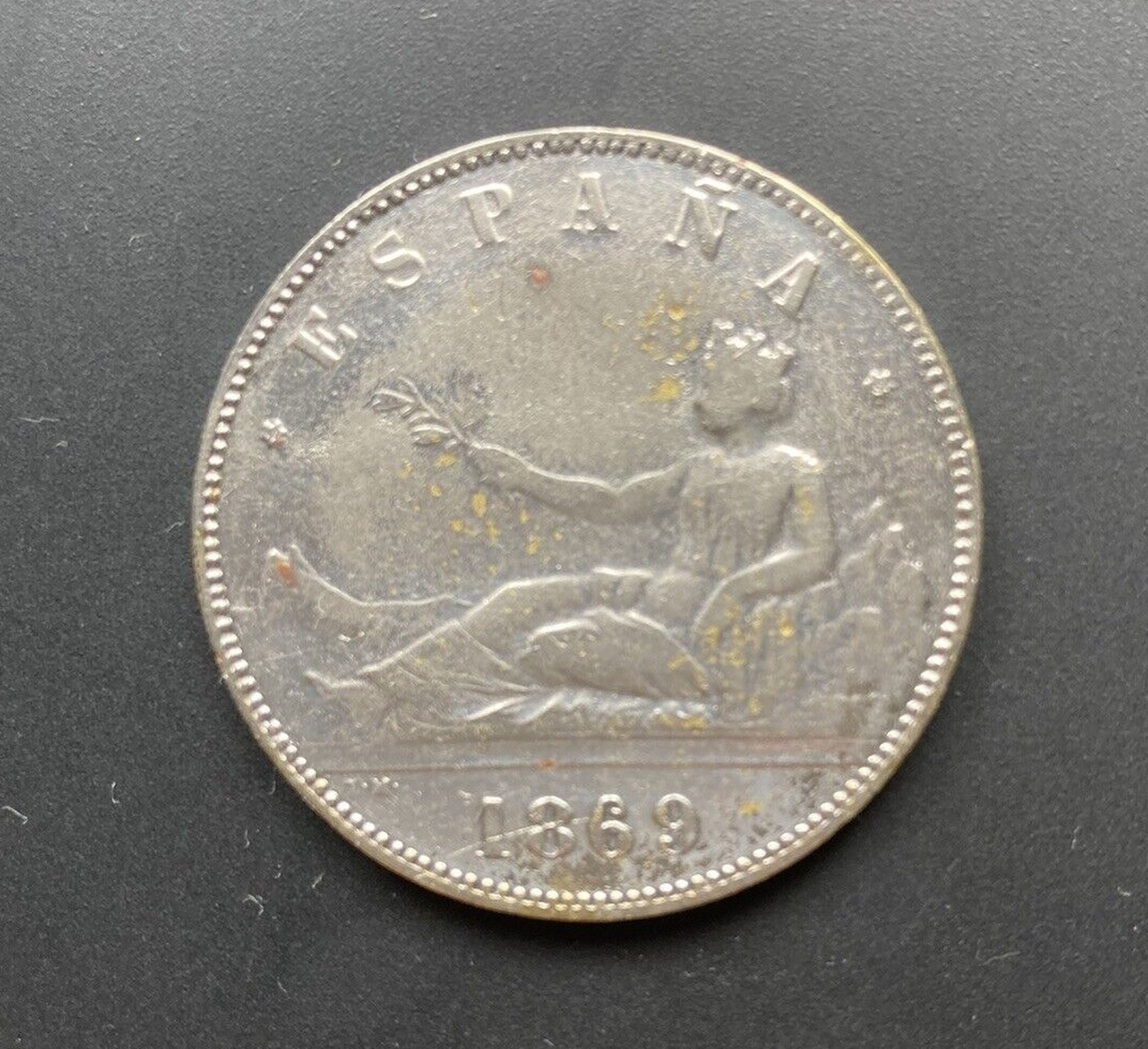 5 pesetas 1869