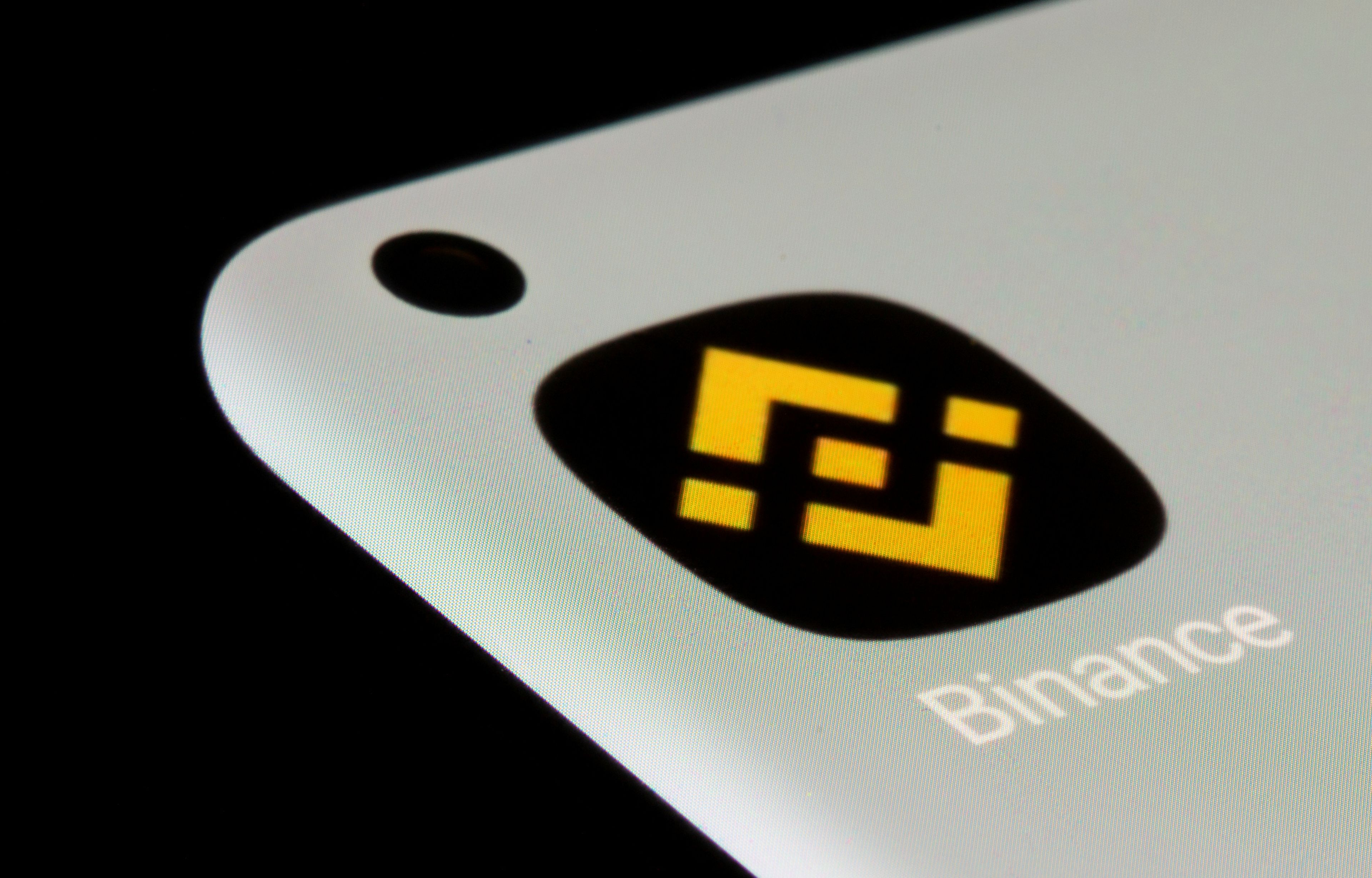 App de Binance es un smartphone.