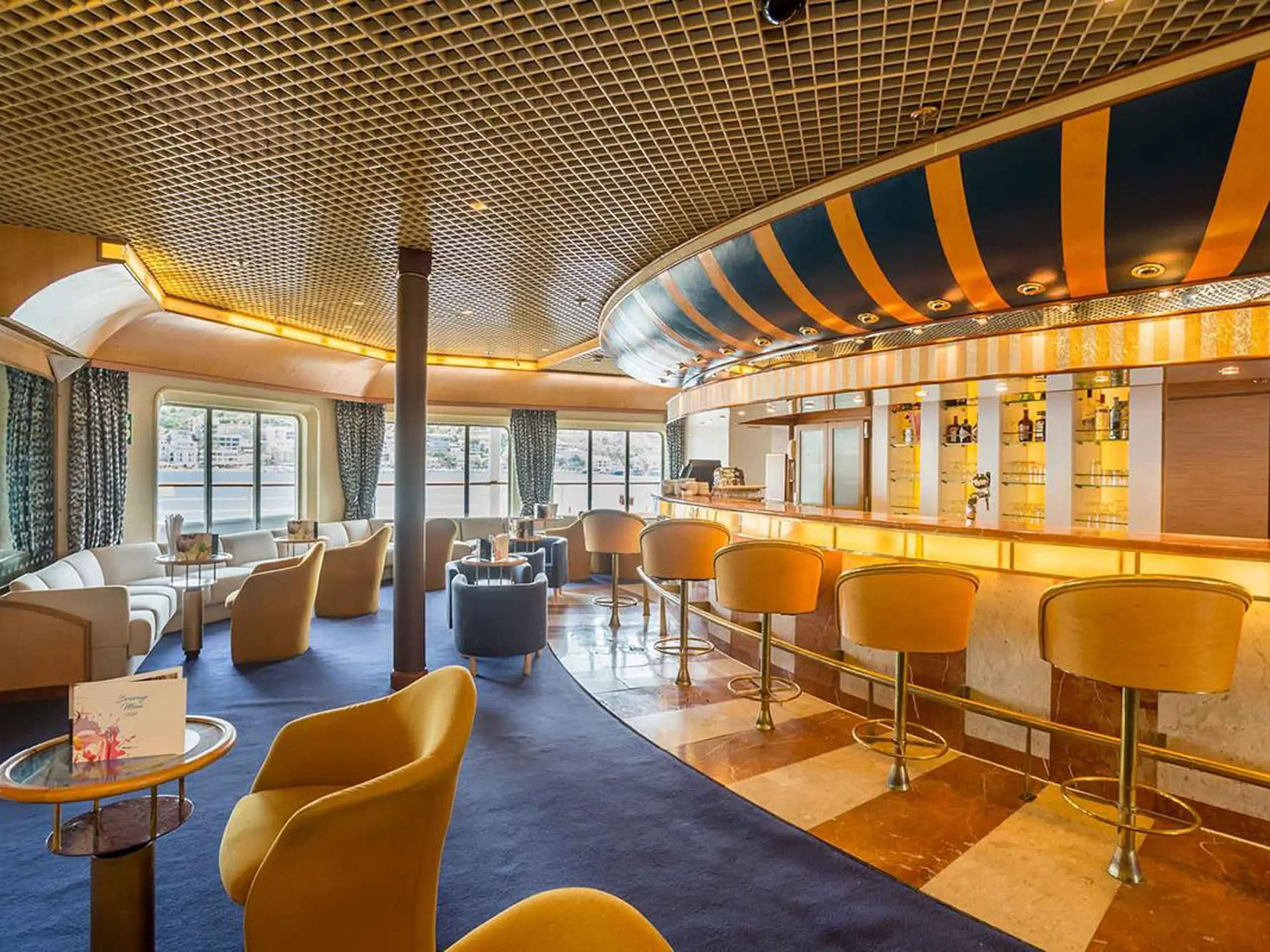 bar aboard the MV Gemini with Life at Sea Cruises