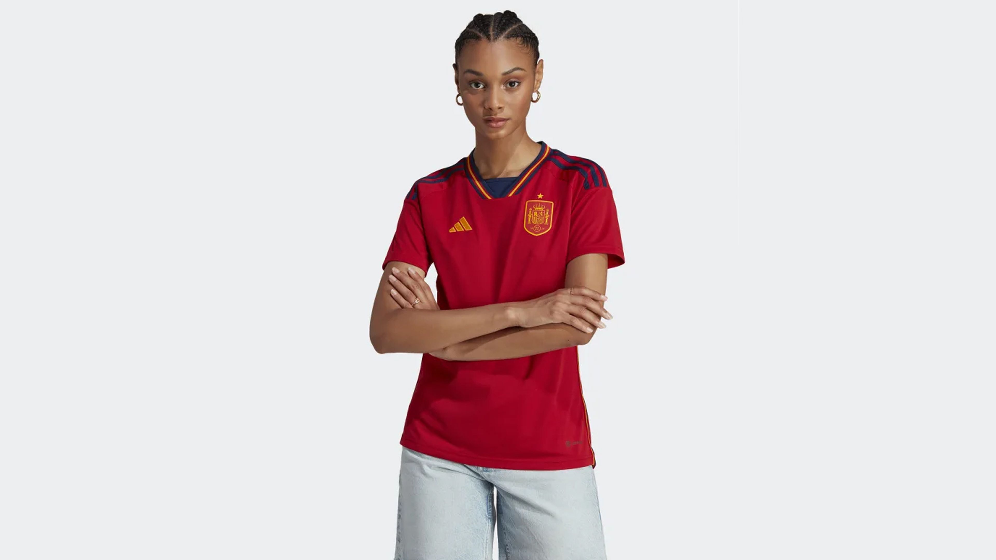 Camiseta España femenina equipación 2022